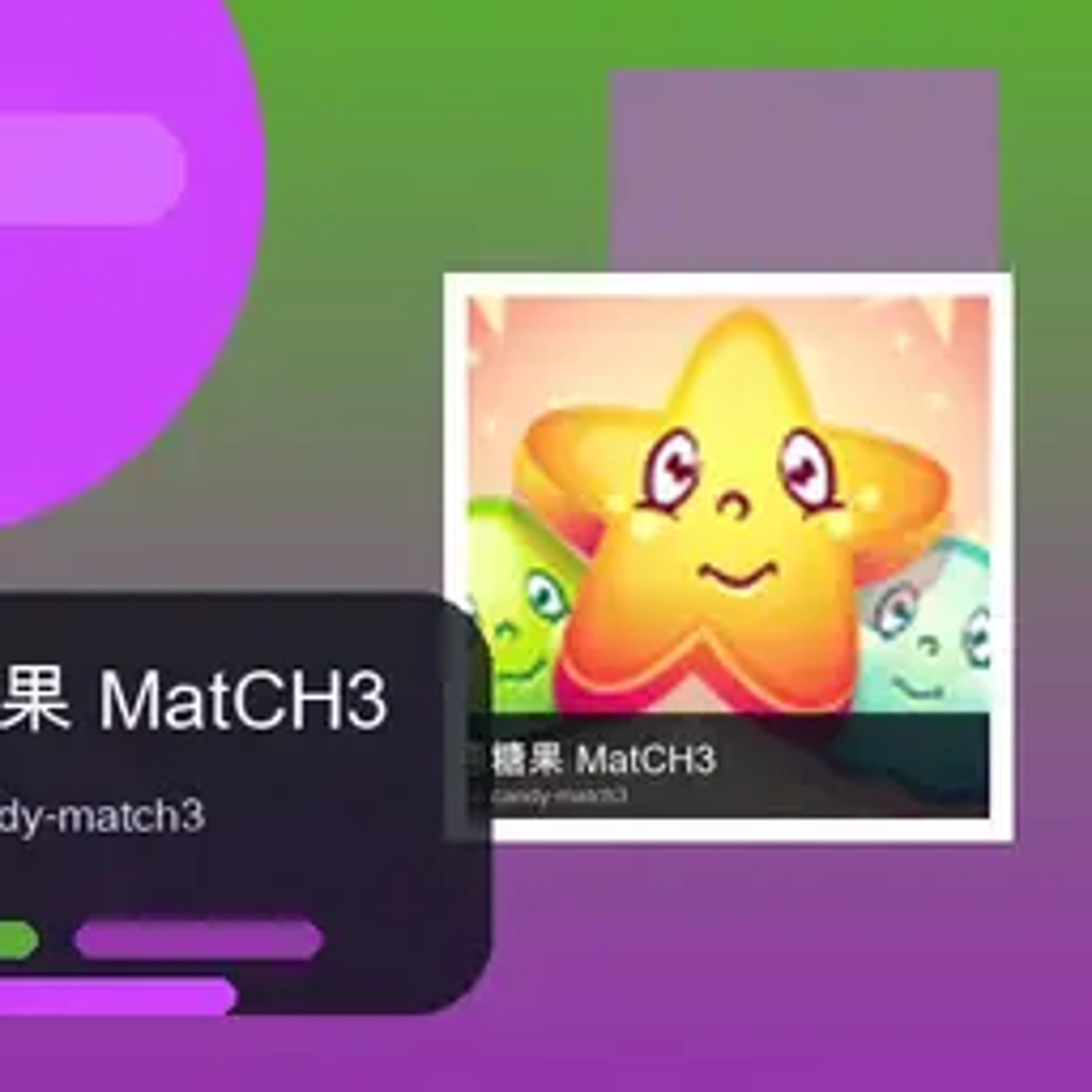 Cartoon Candy Match3
