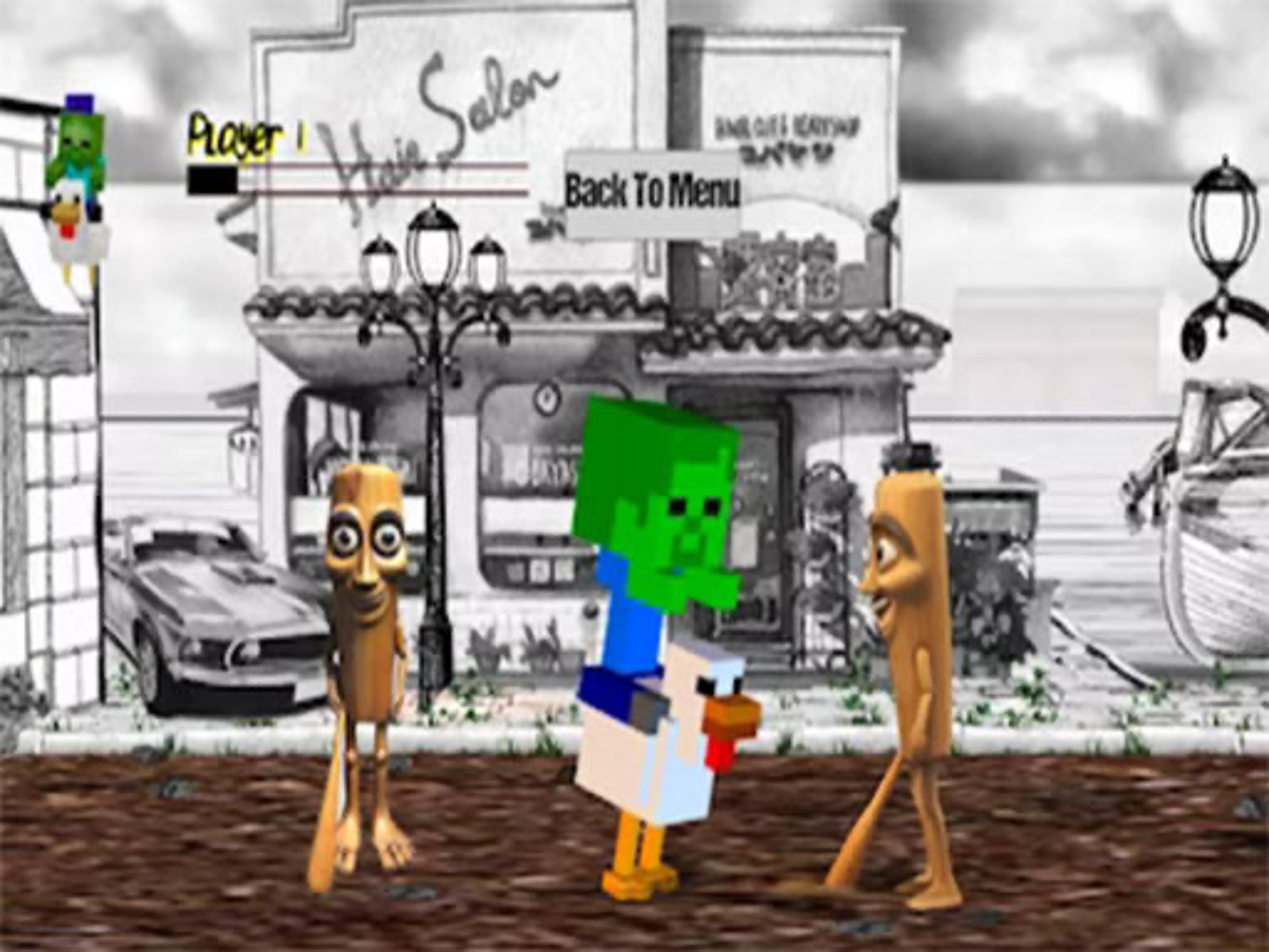 Chicken Jockey Tung Tung Sahur Fight logo