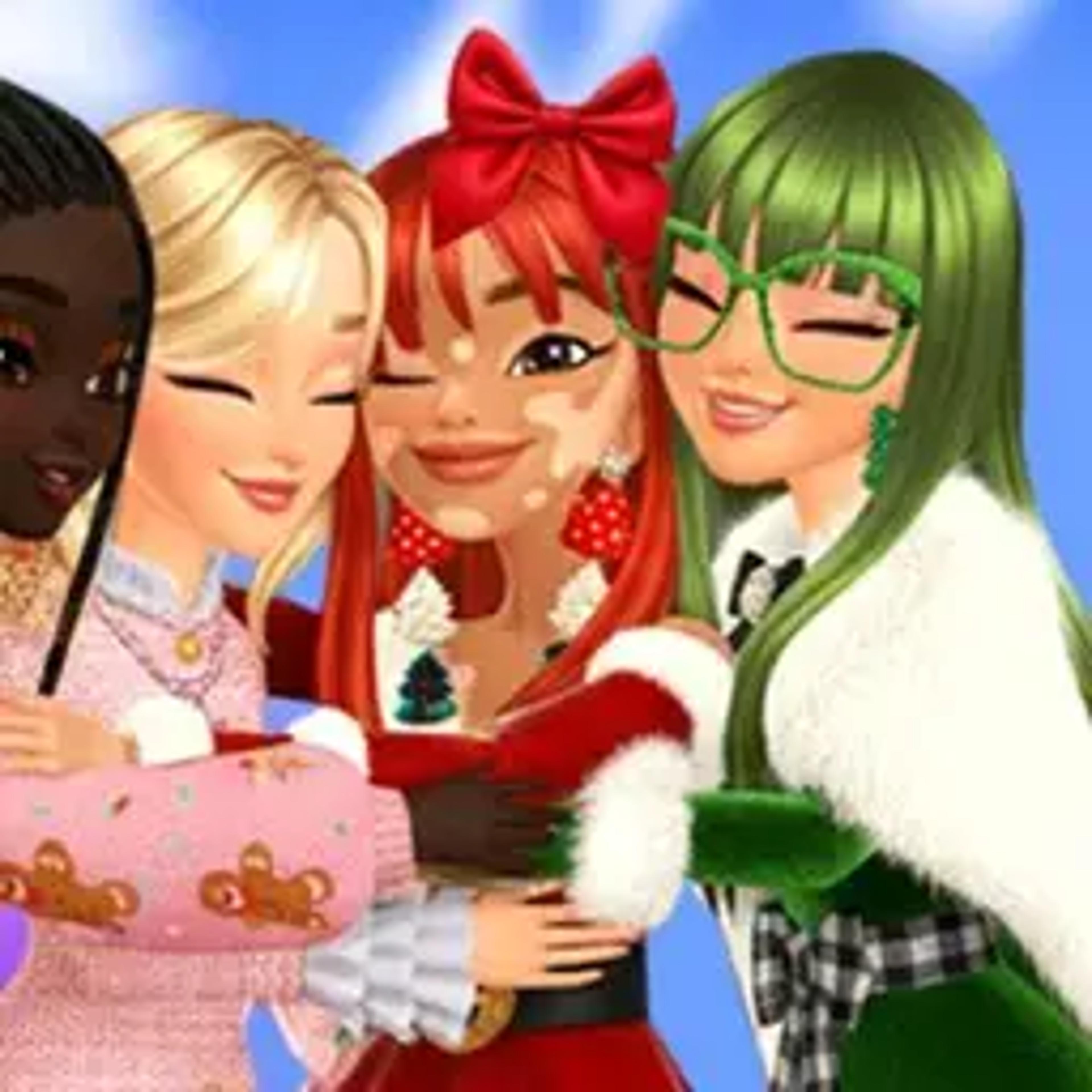 Christmas Girls Dress Up