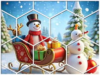 Christmas Hexa Puzzle logo