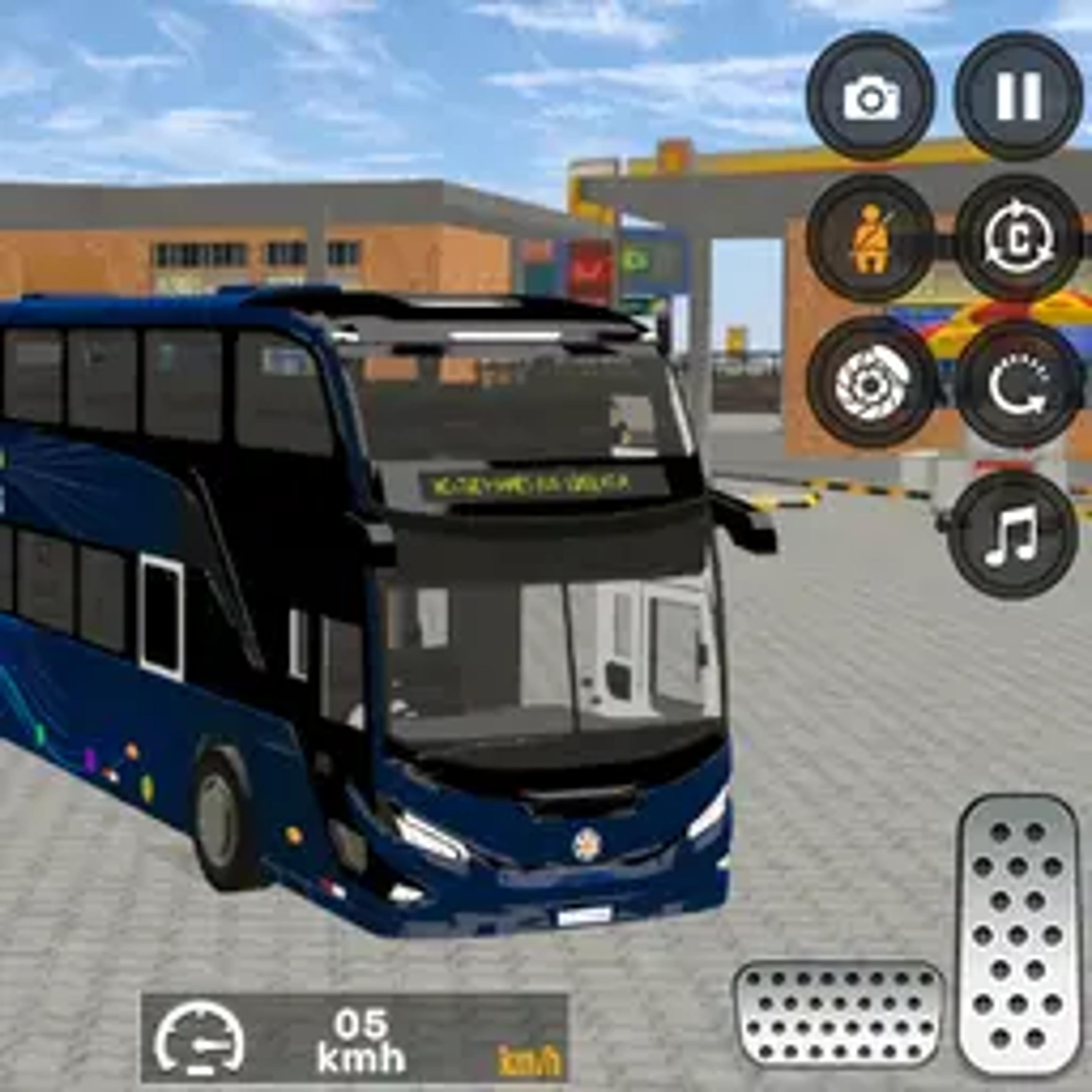 City Coach Driving Games 3d