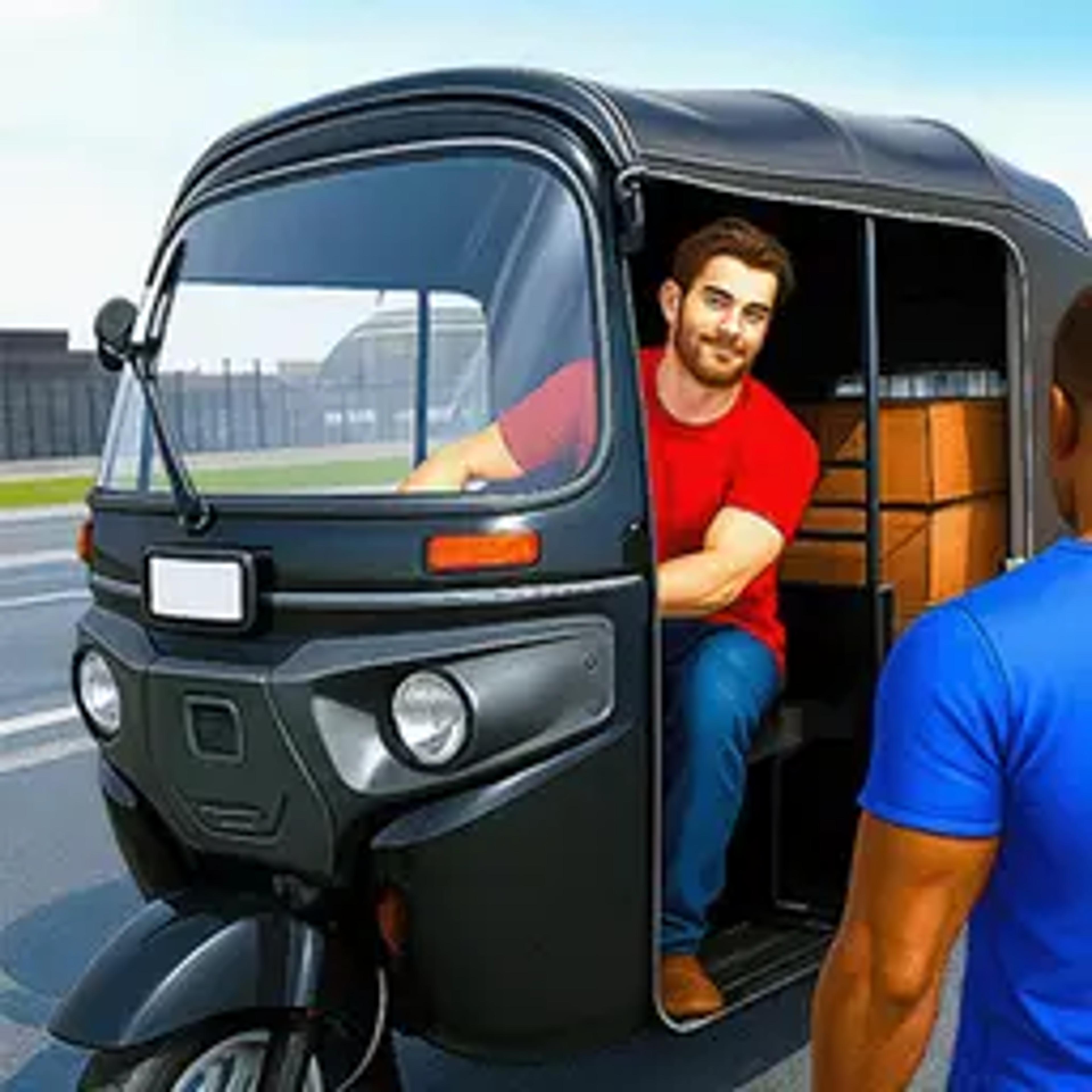 City Tuk Tuk Rickshaw Game