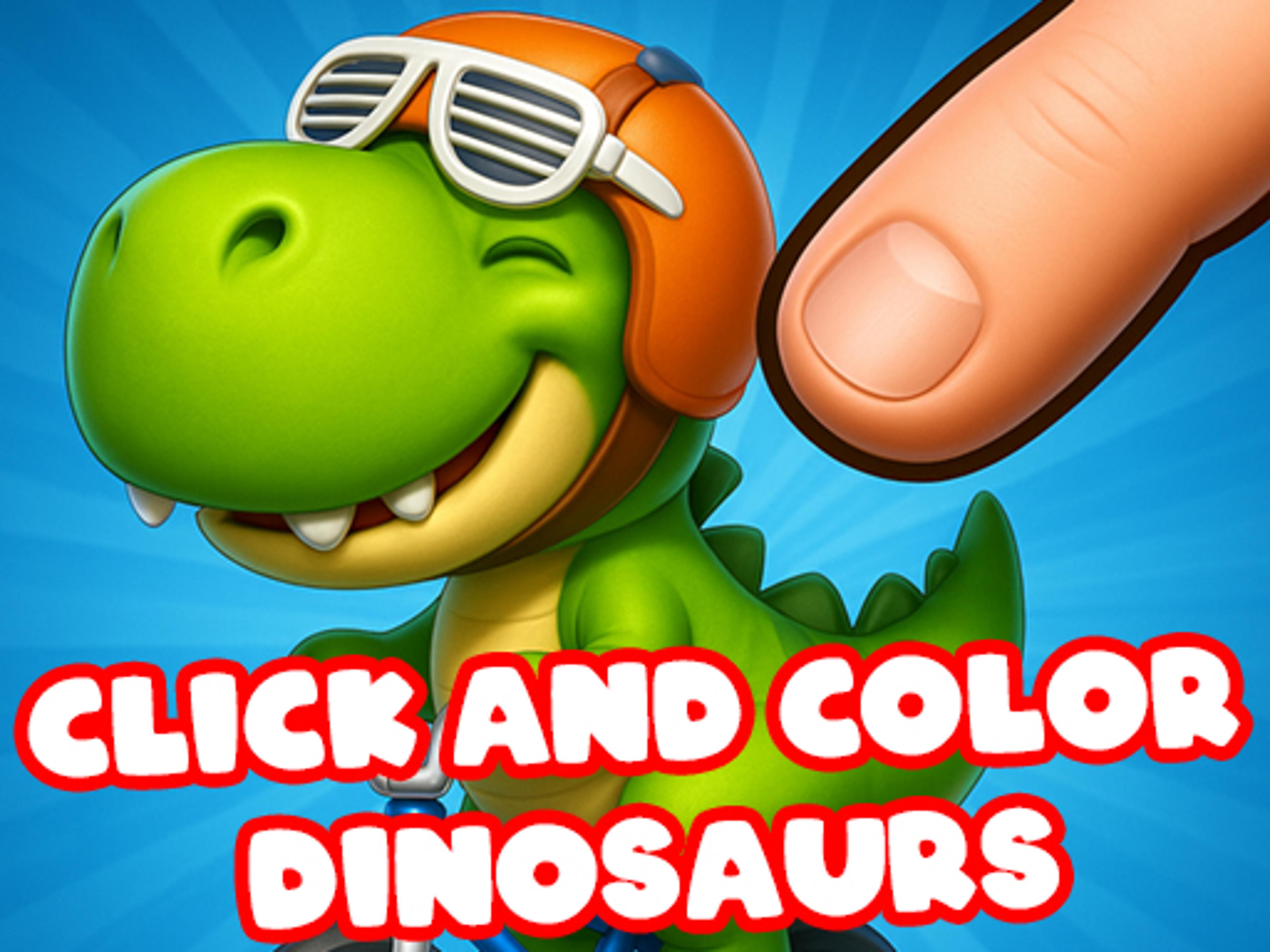Click And Colors Dinosaurs logo