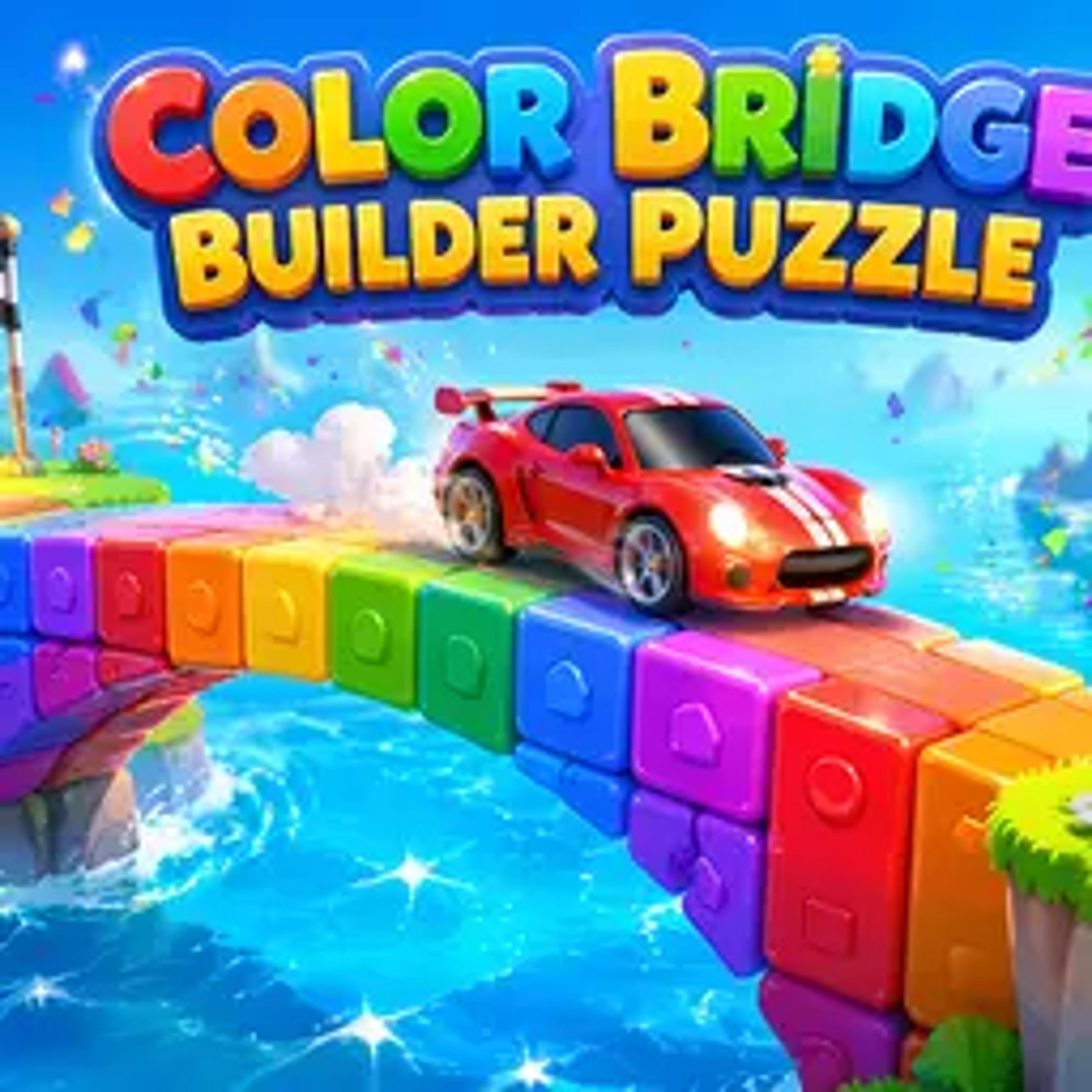 Color Bridge Builder Puzzle