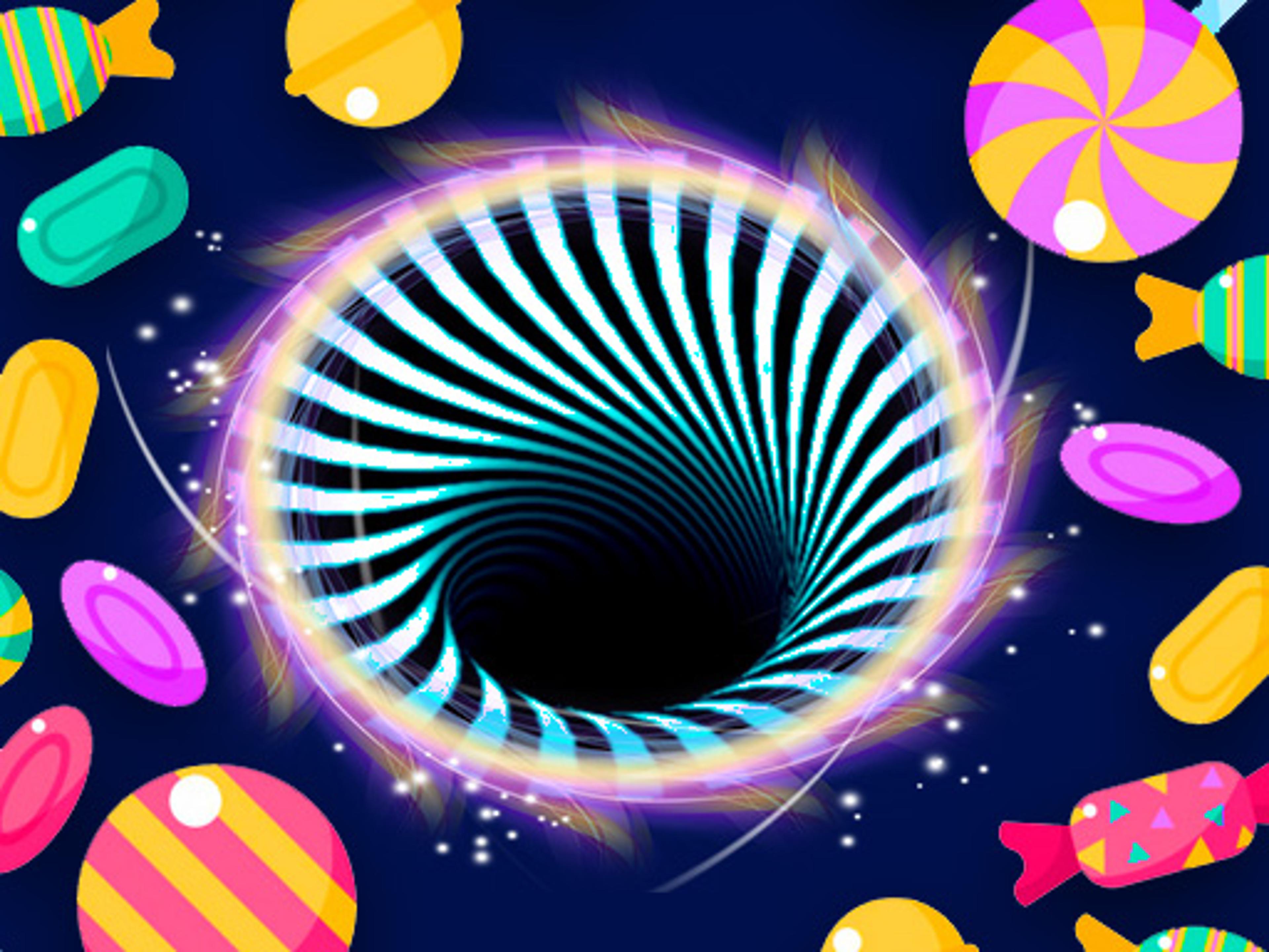 Color Candy Circle Hole Game logo