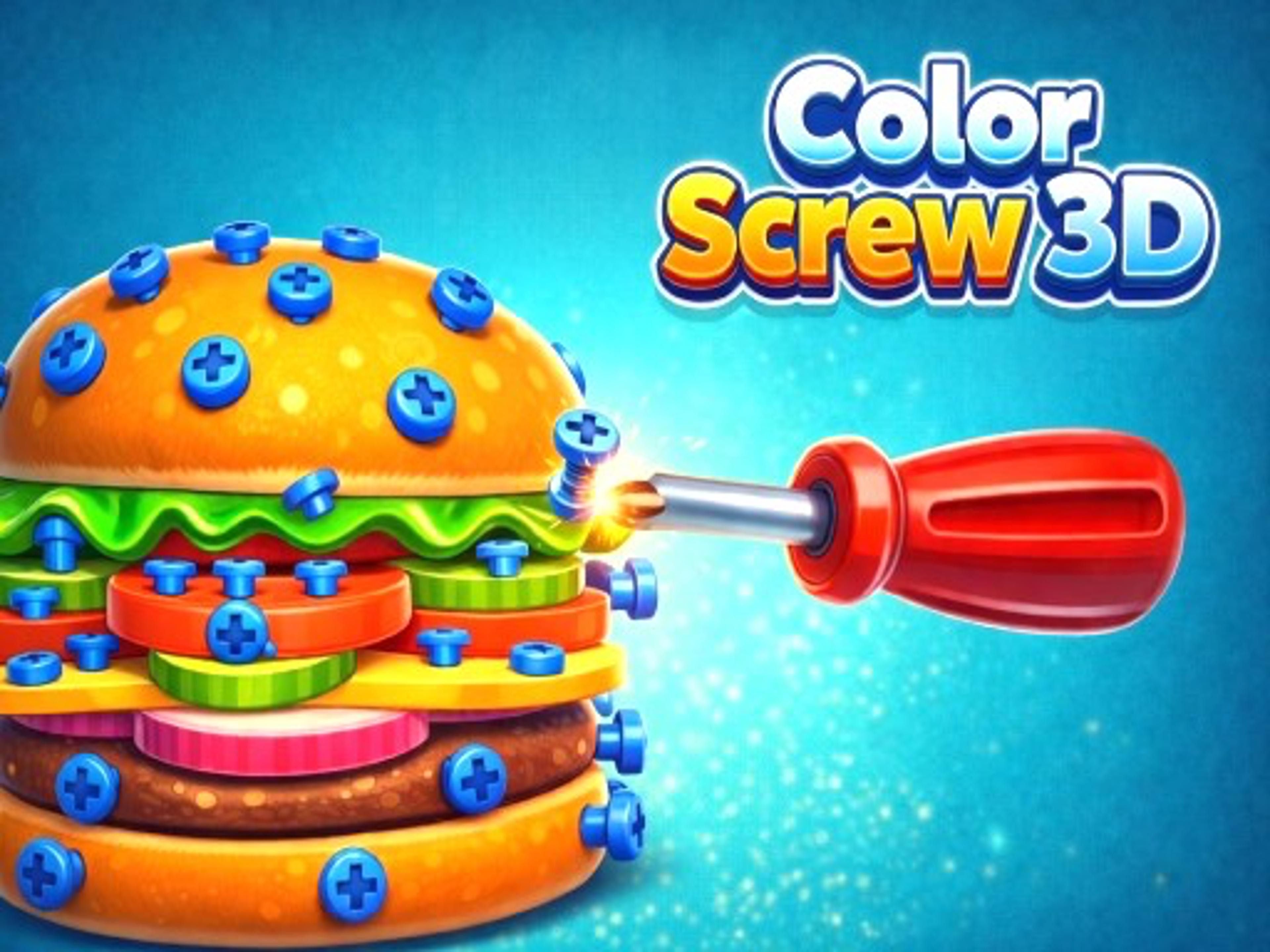 Color Screw 3D logo