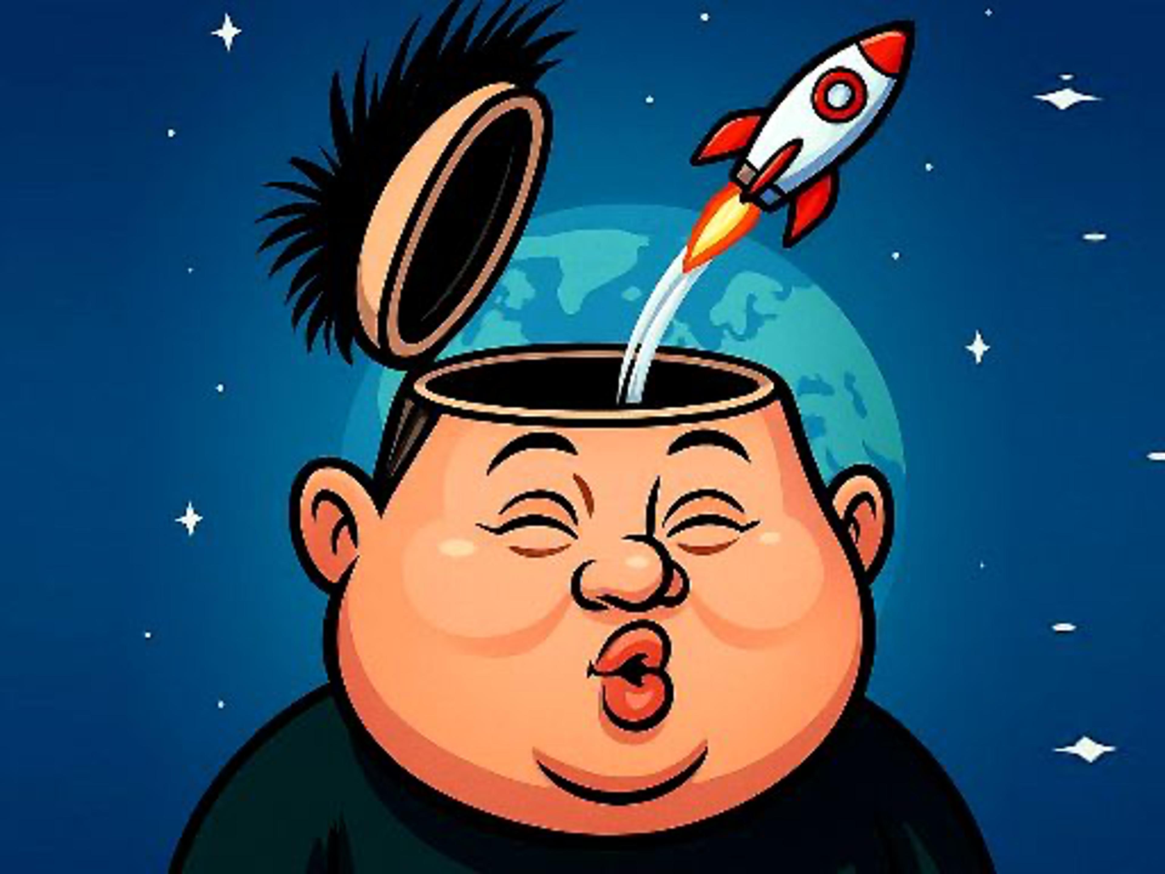 Crazy Rocket Man logo