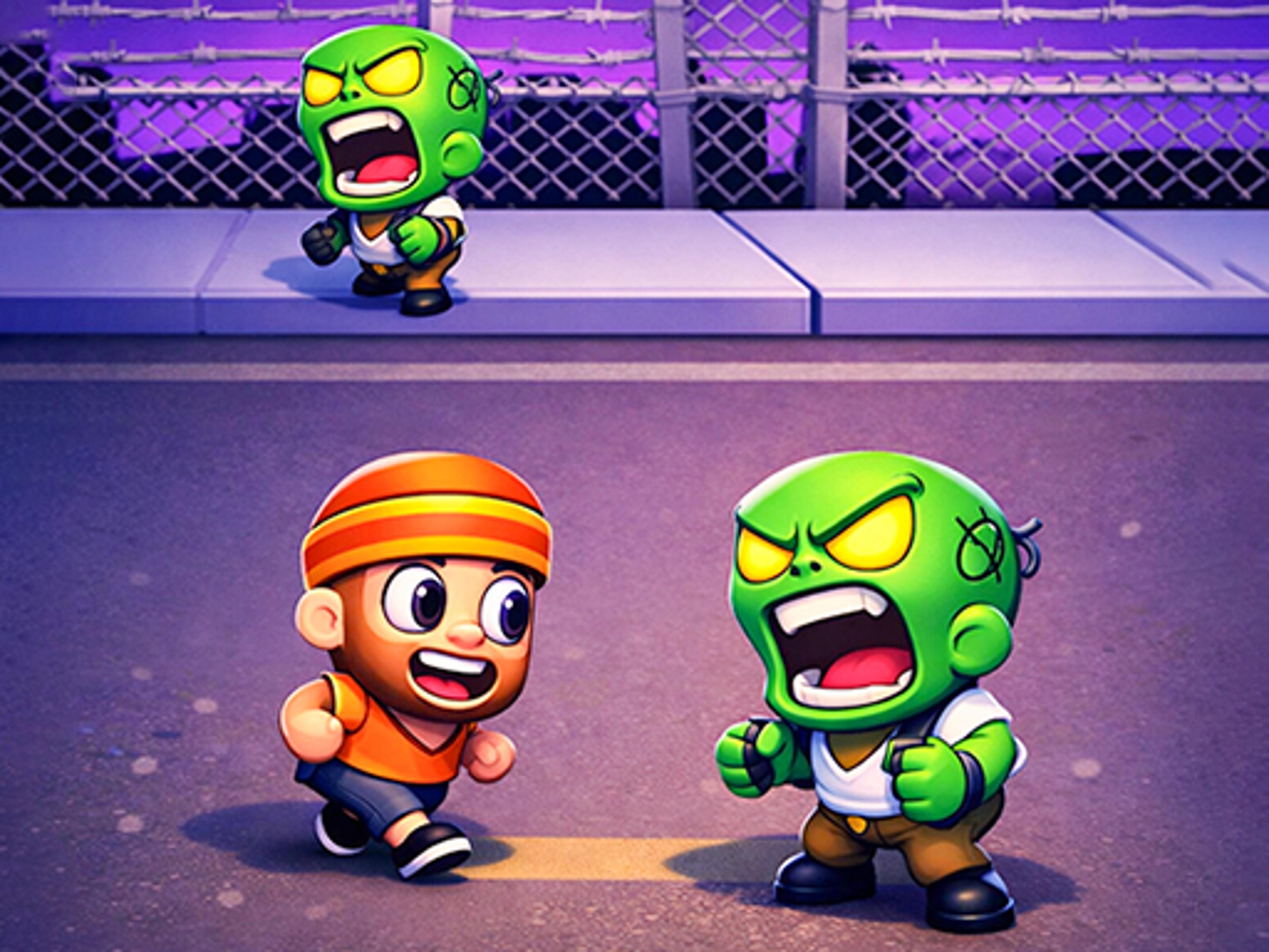 Crossy Zombie Game logo