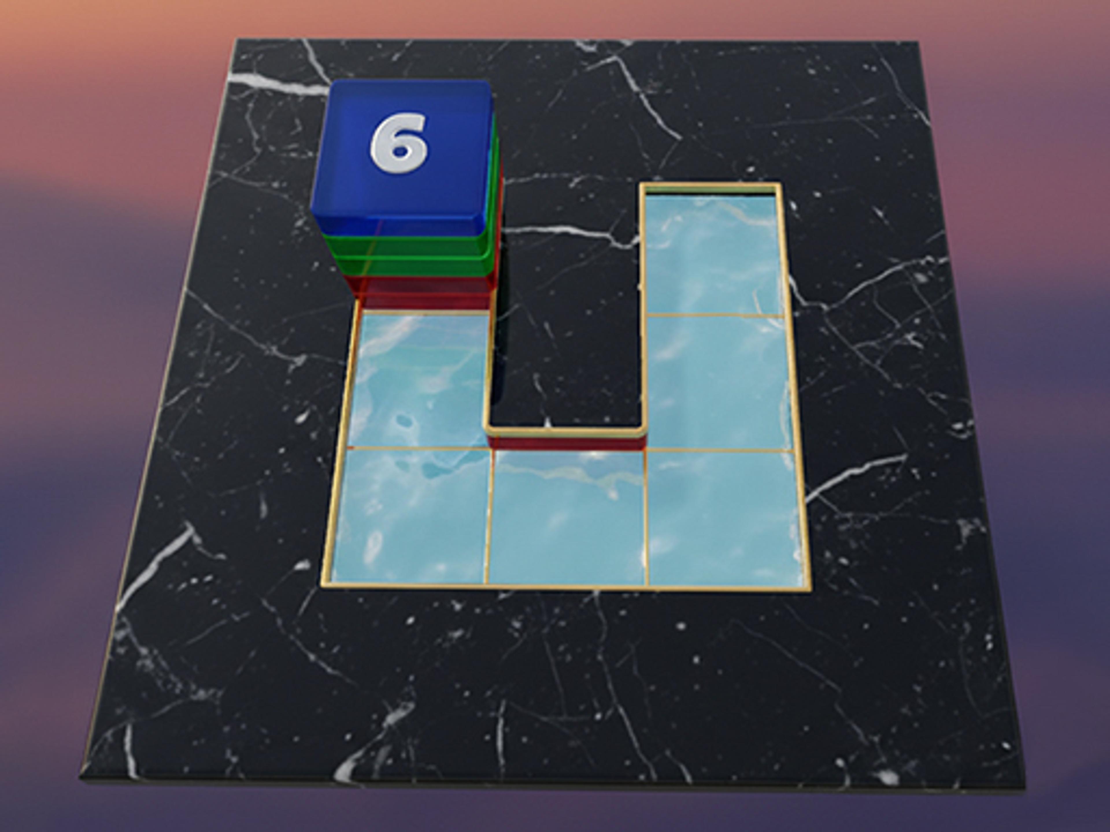Cube blocks Game logo