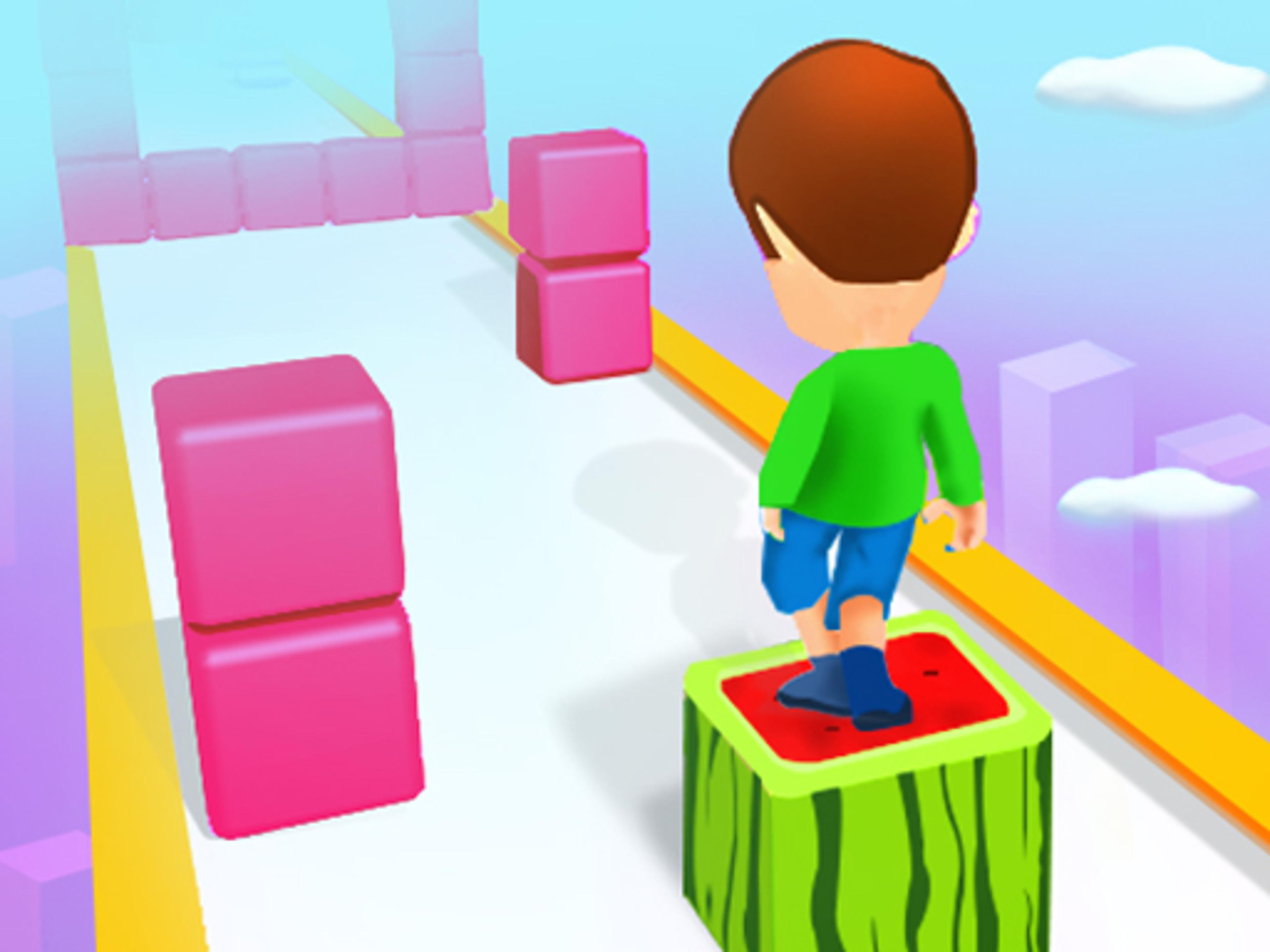 Cube Tower Stack 3D logo