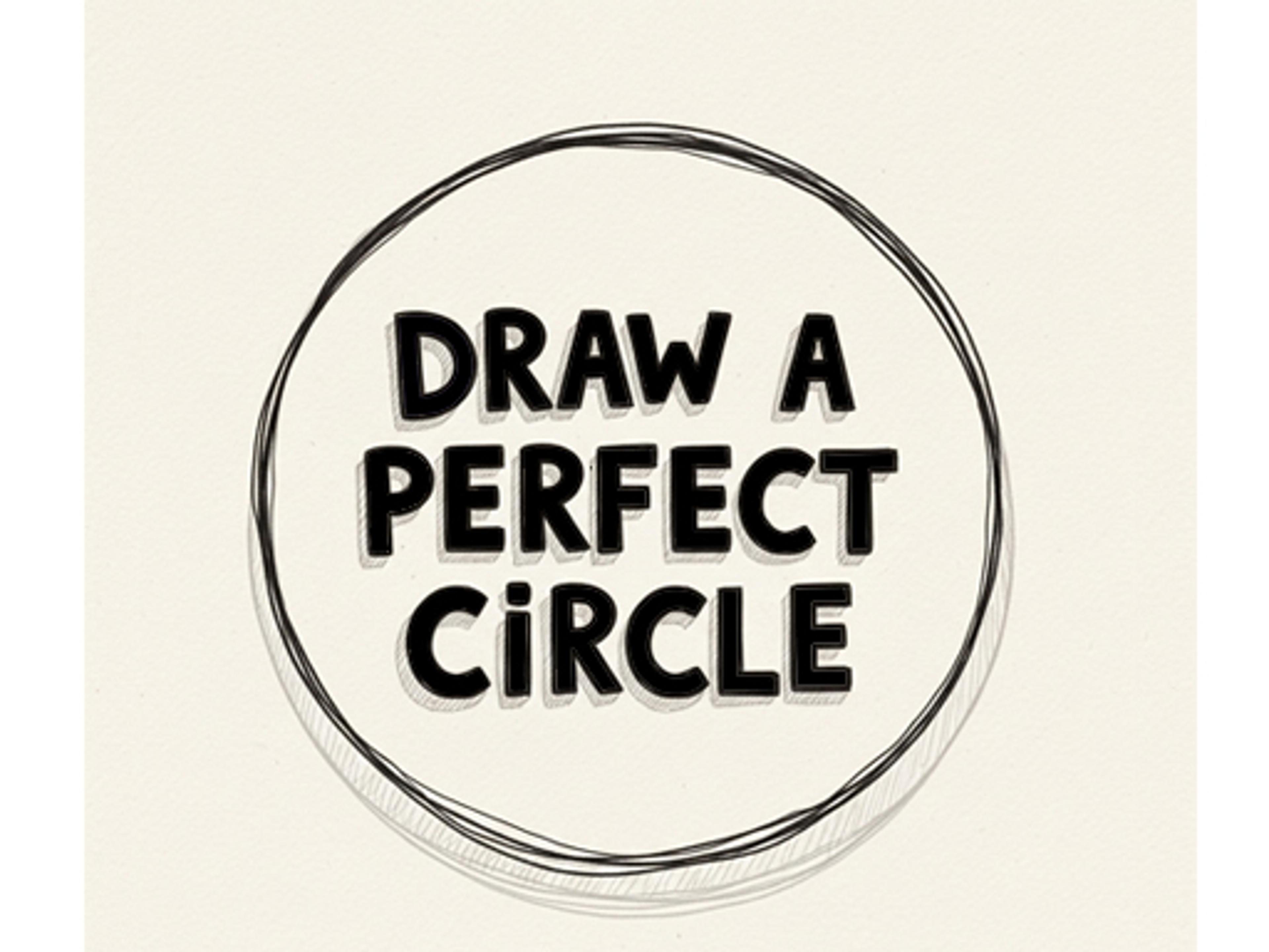 Draw a Perfect Circle logo