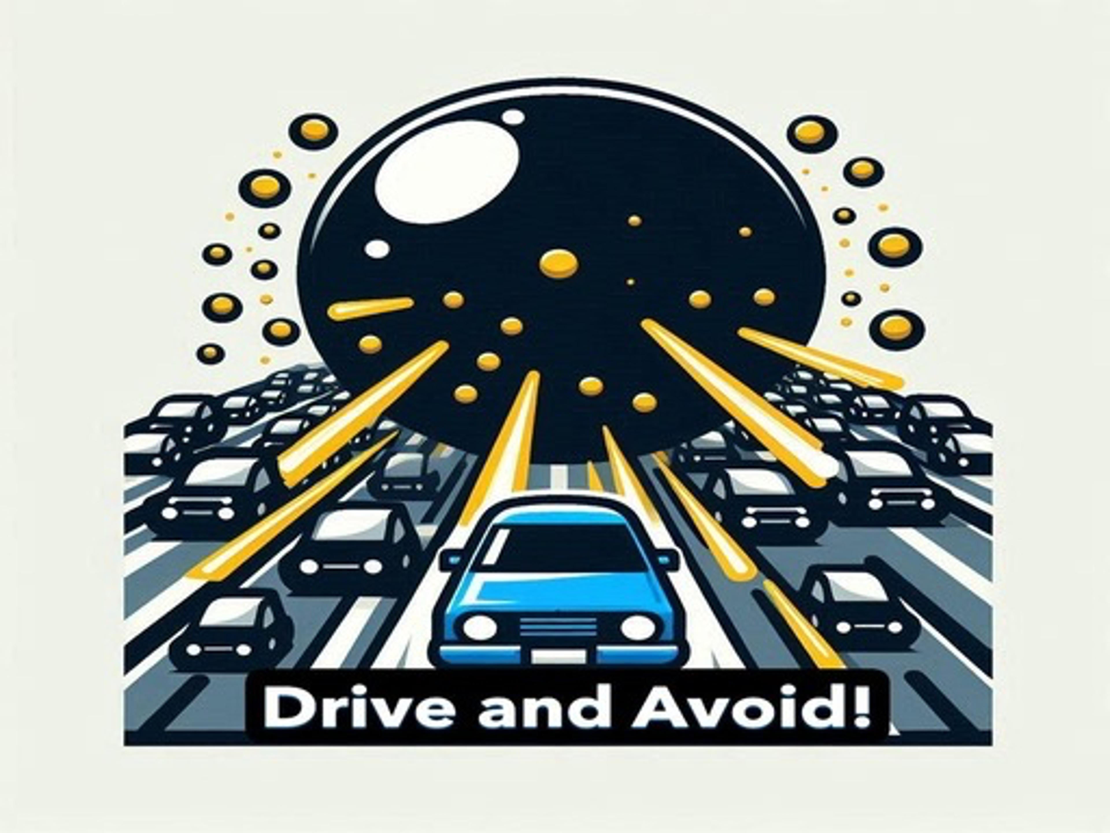Drive and Avoid! logo