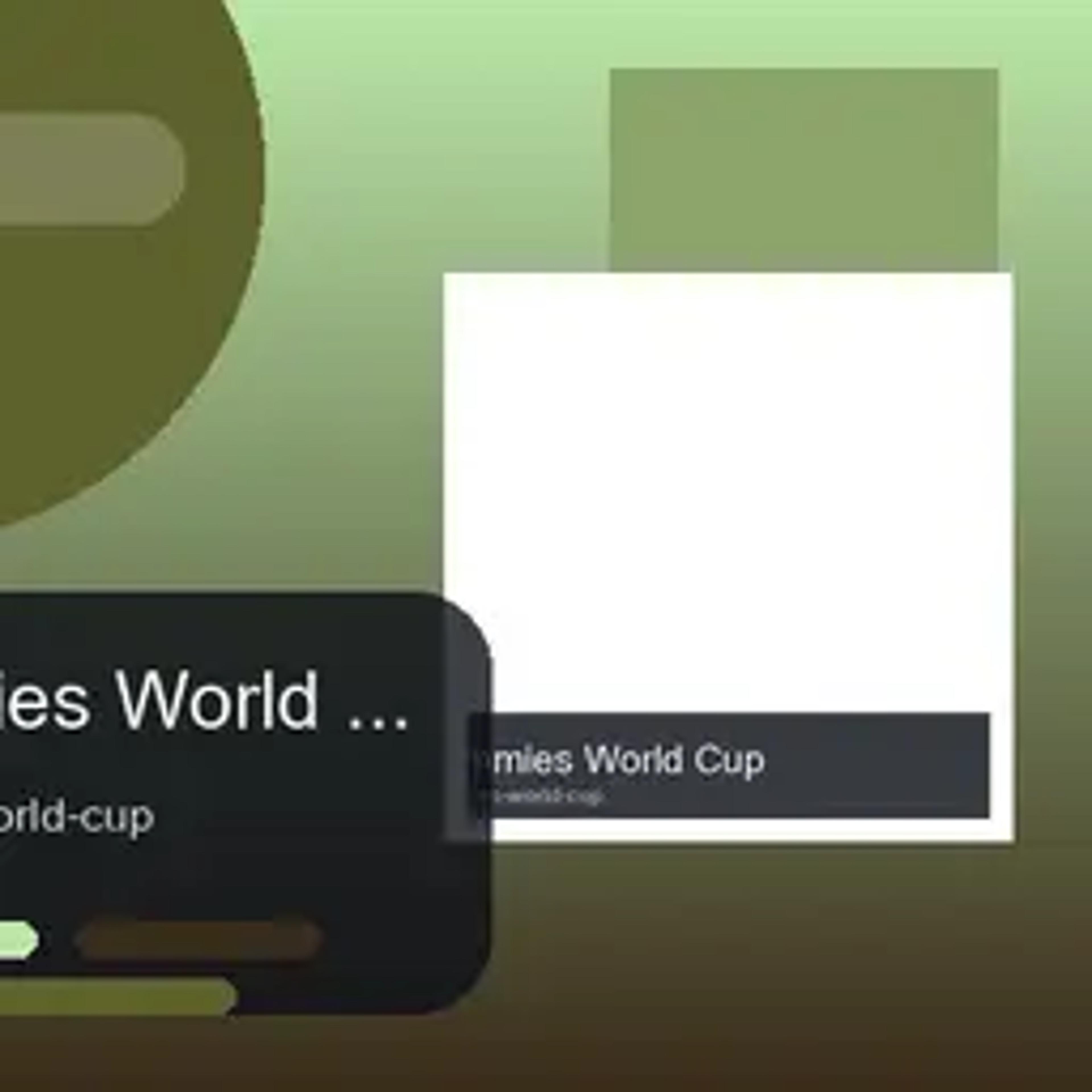 Dummies World Cup