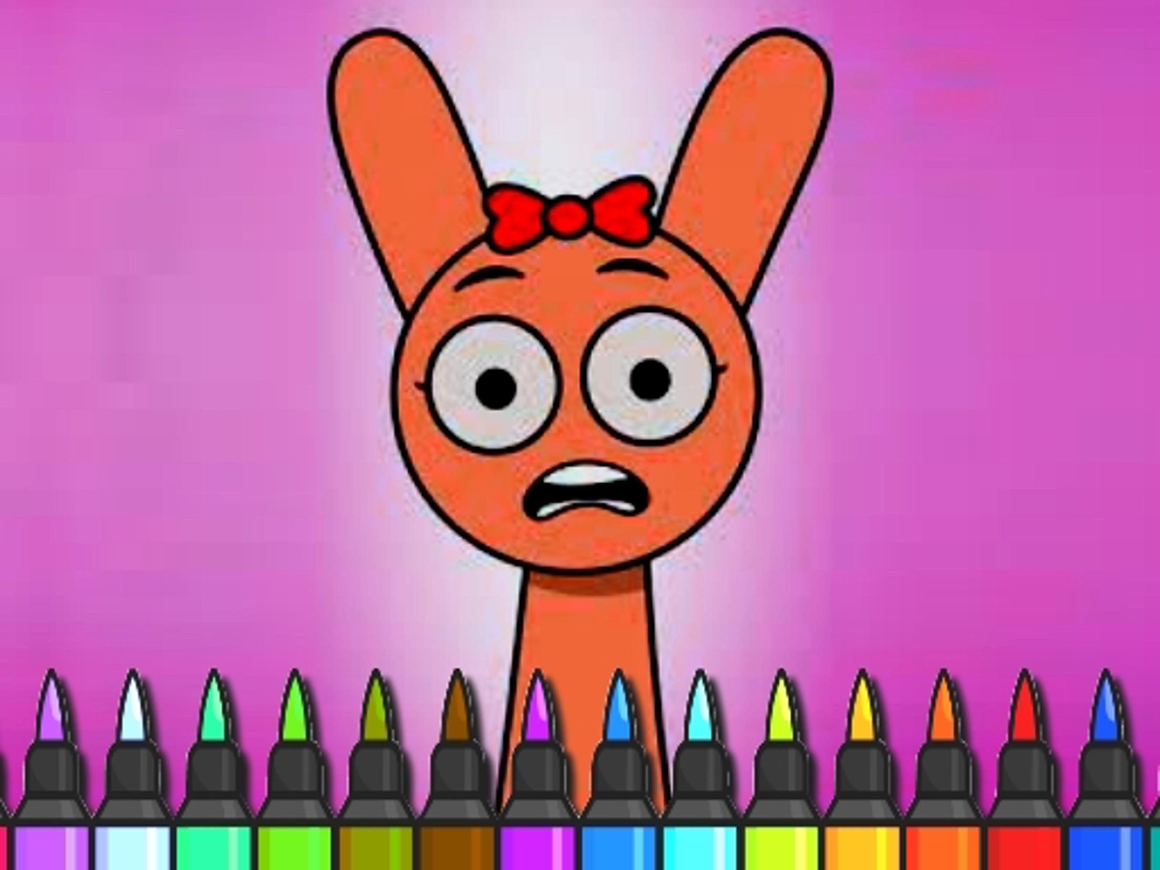 Easy Coloring Sprunki Time logo