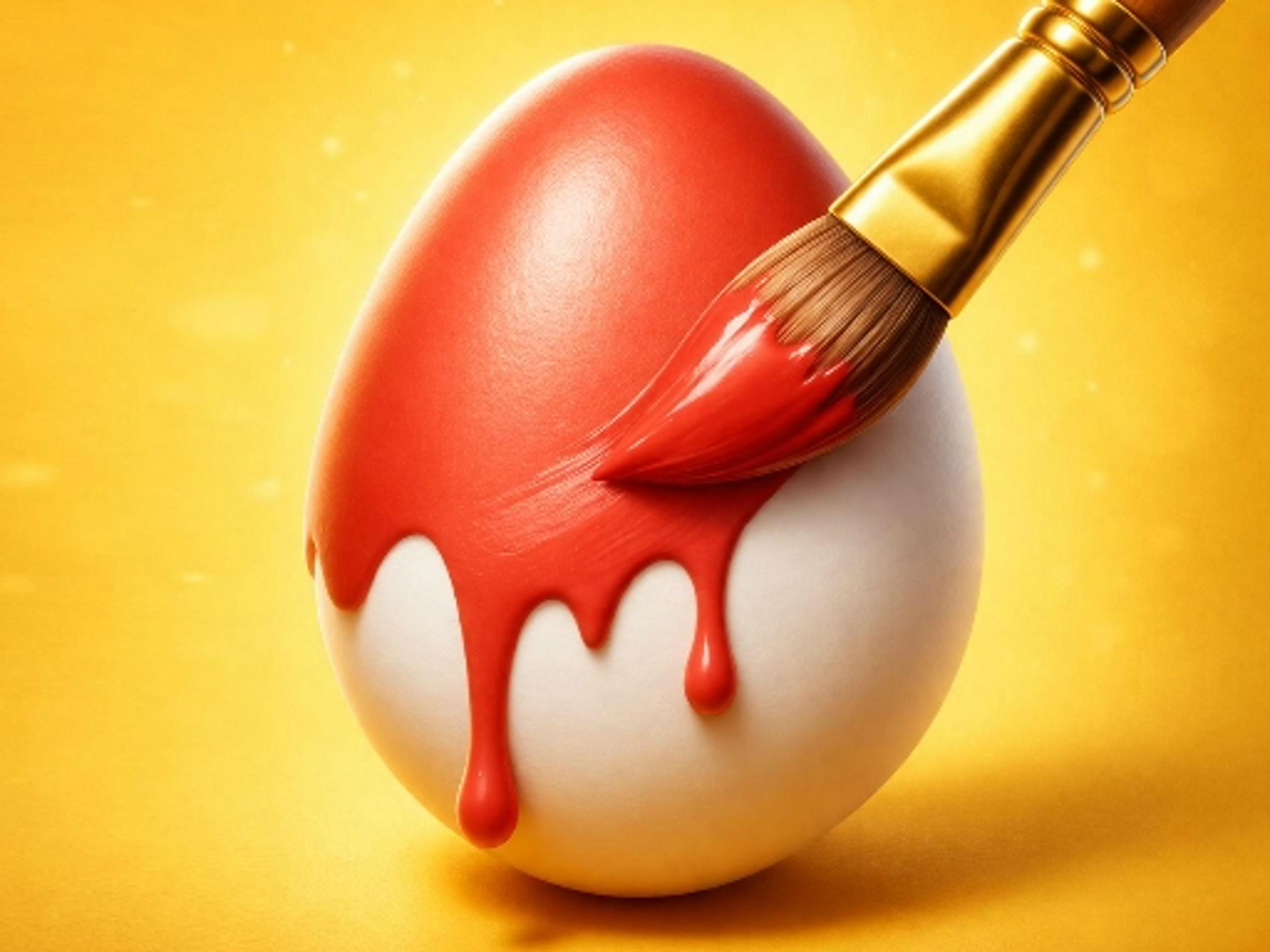 Easy Easter Coloring Eggs logo