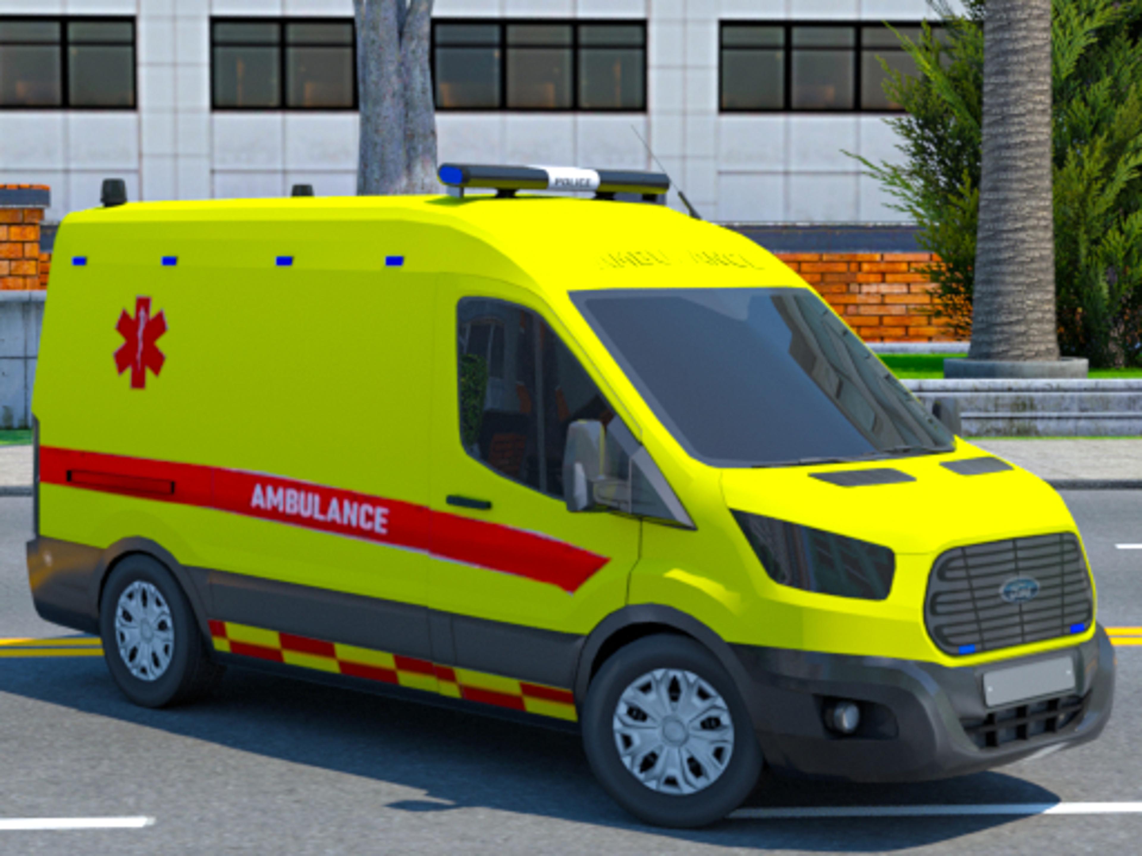 Emergency Ambulance Driving Game logo