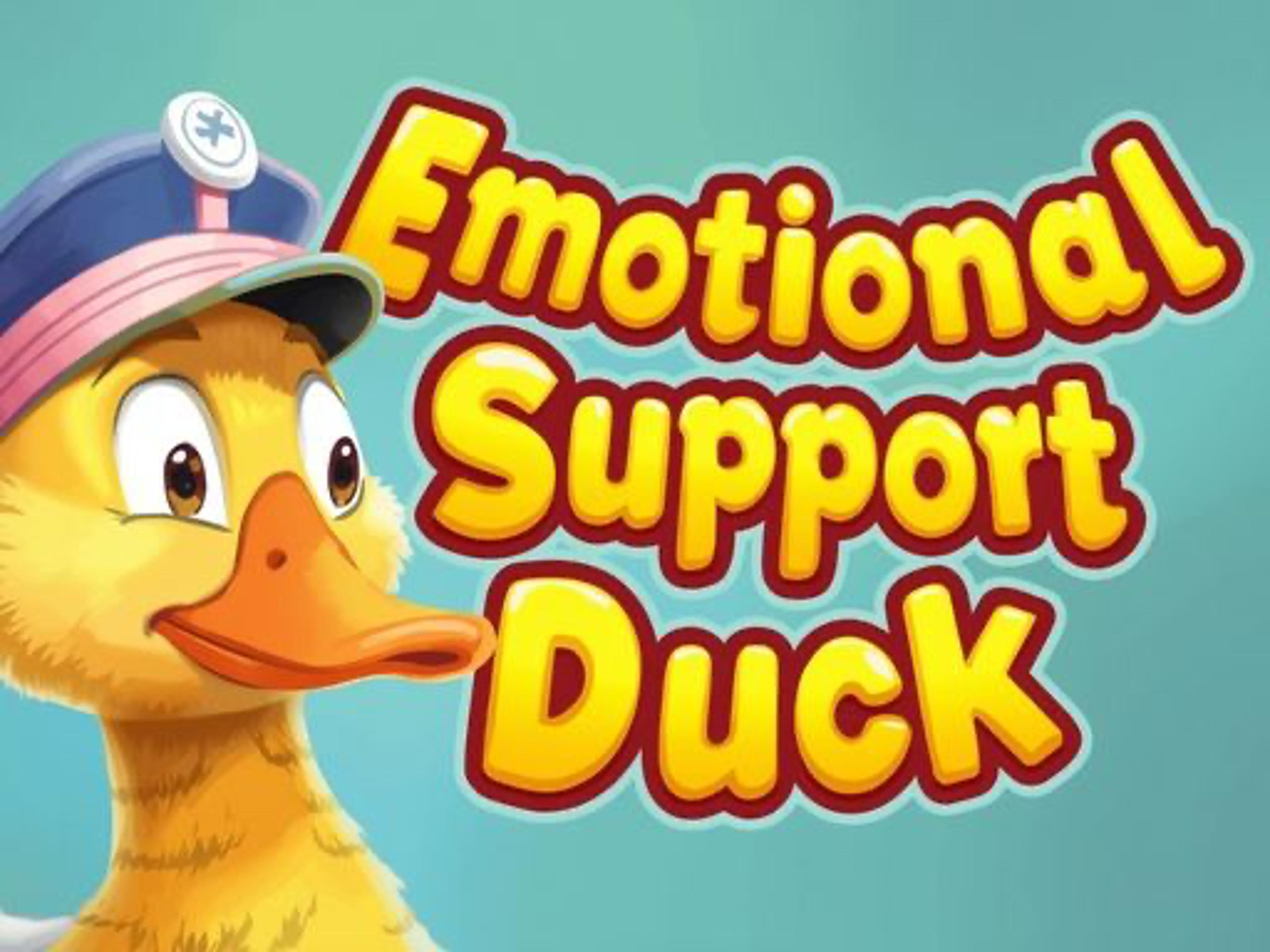 Emotional Support Duck logo