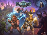 Endless idle RPG logo