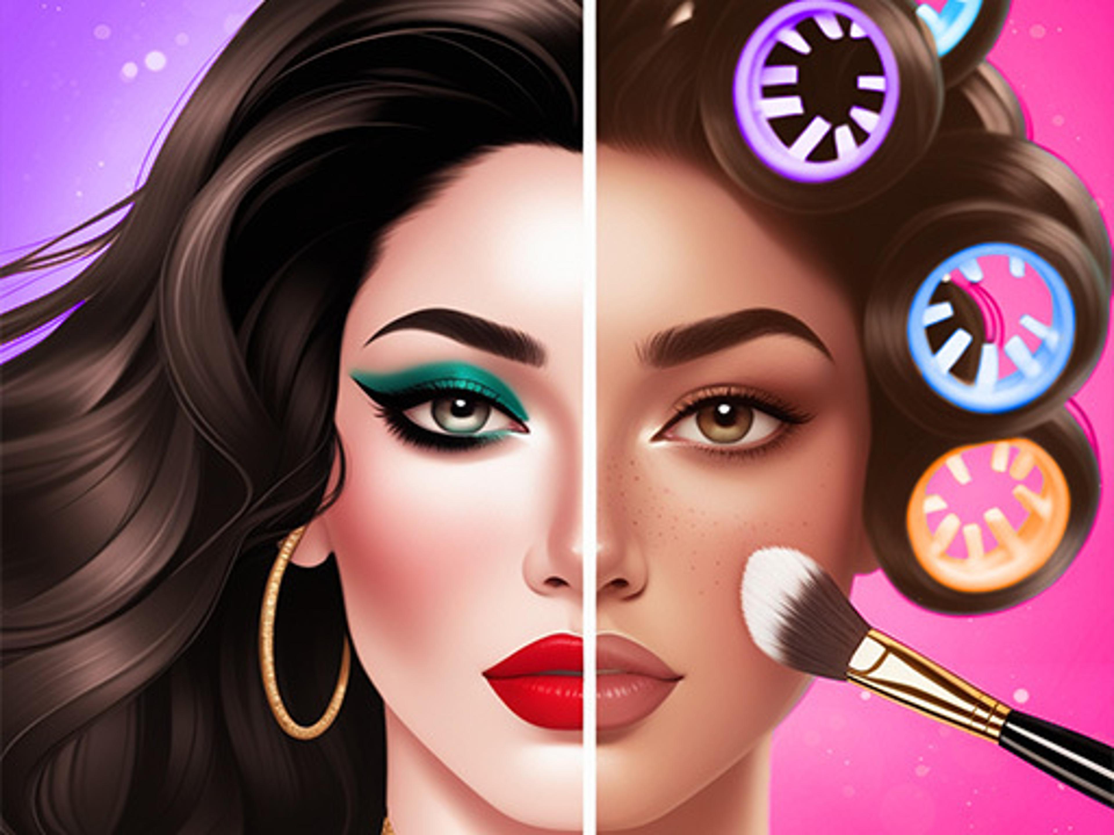 Fashion Makeup And Dress Up Game logo