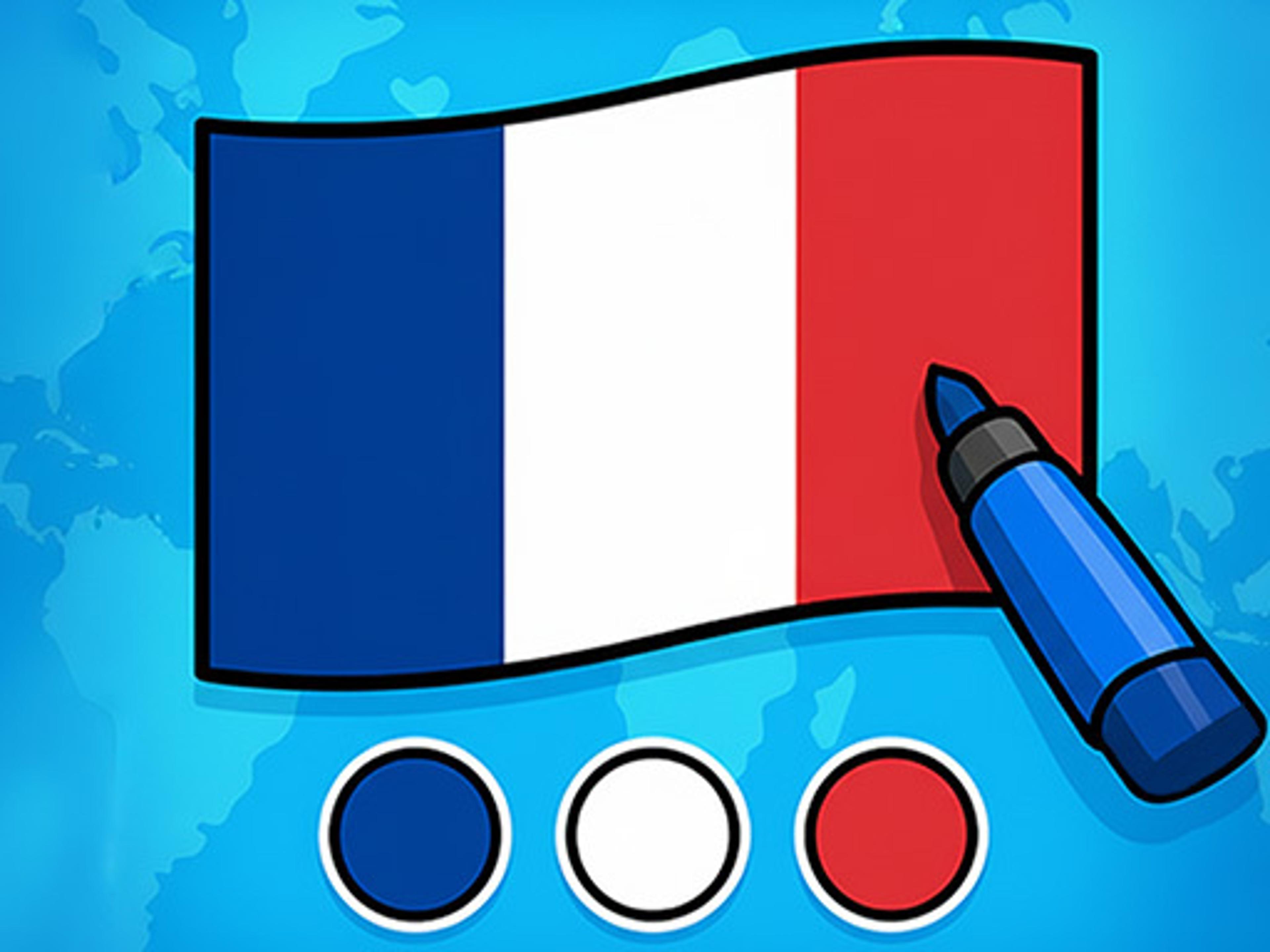 Flag Paint Puzzle Game logo