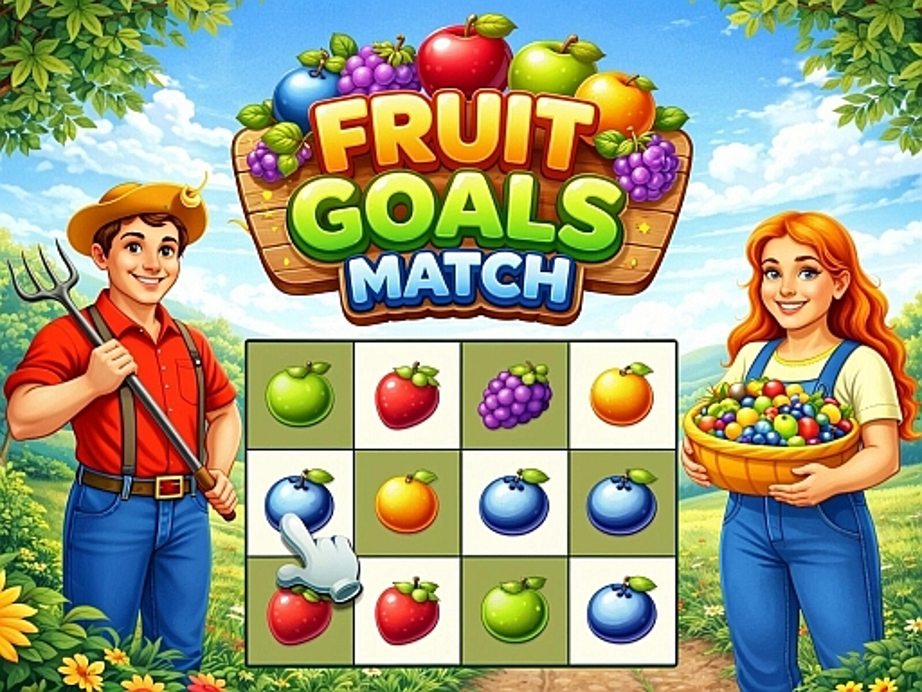 Fruit Goals Match logo