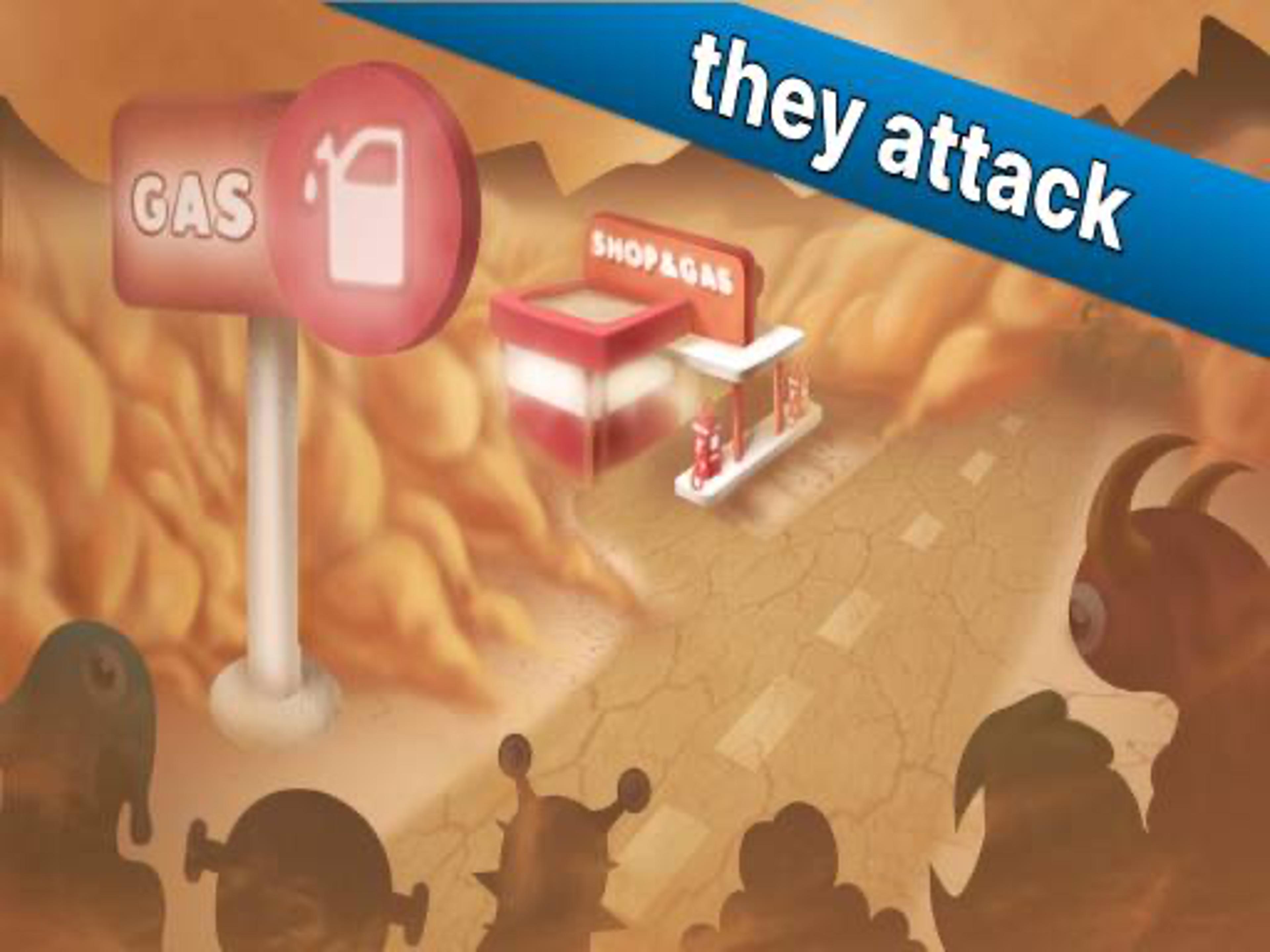 Gas station survival logo
