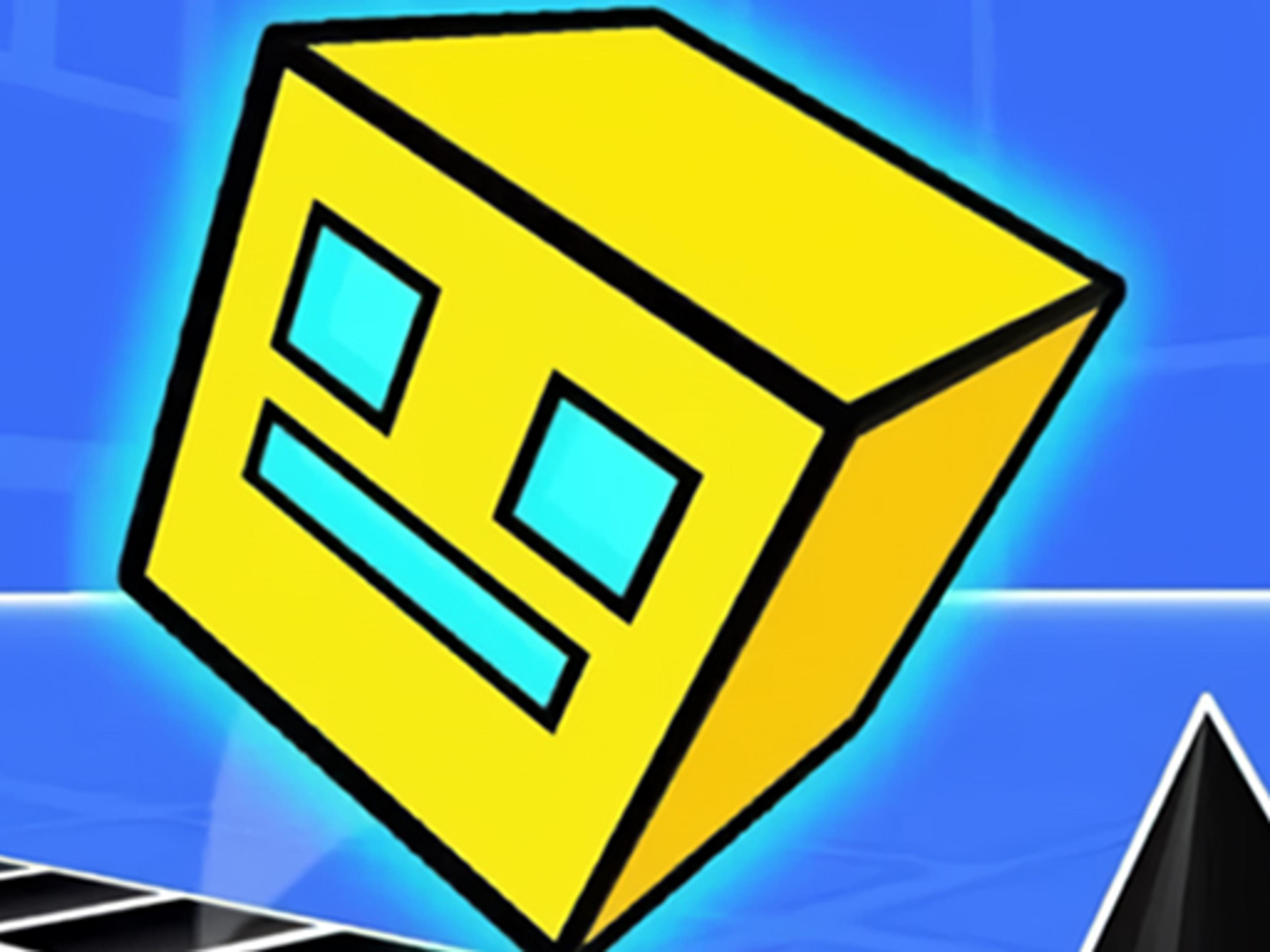 Geometry Dash 3D logo
