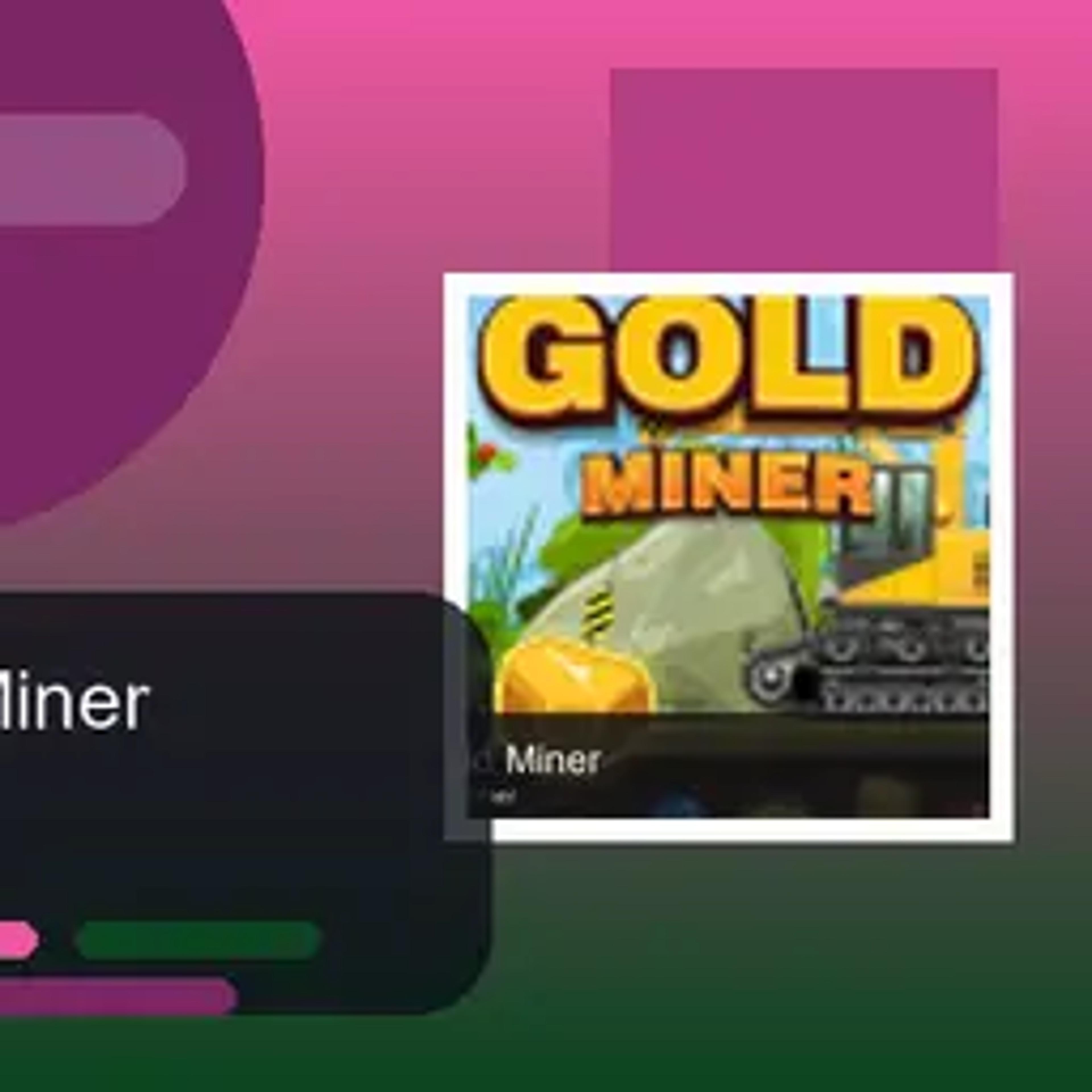 Gold Miner