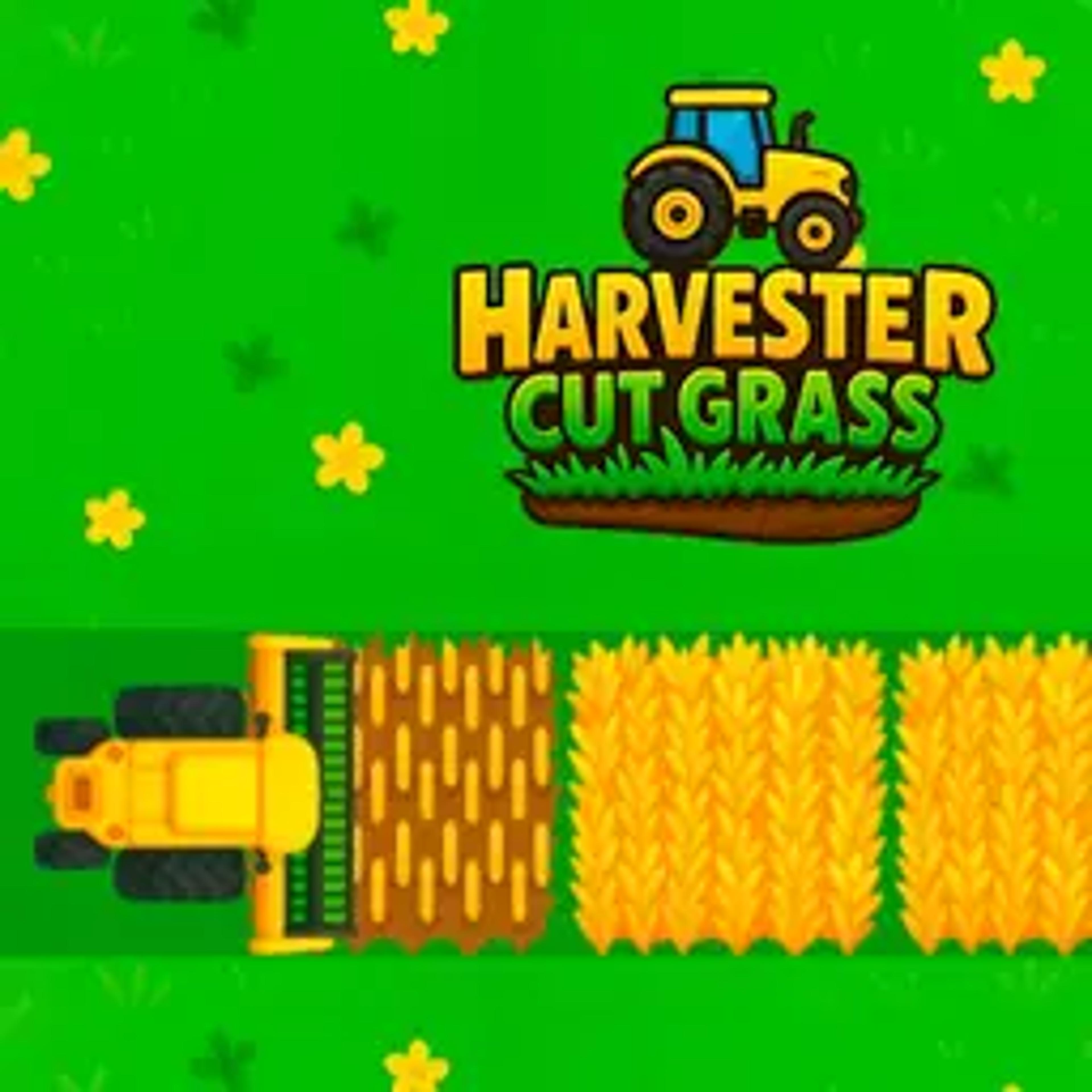 Harvester Cut Grass