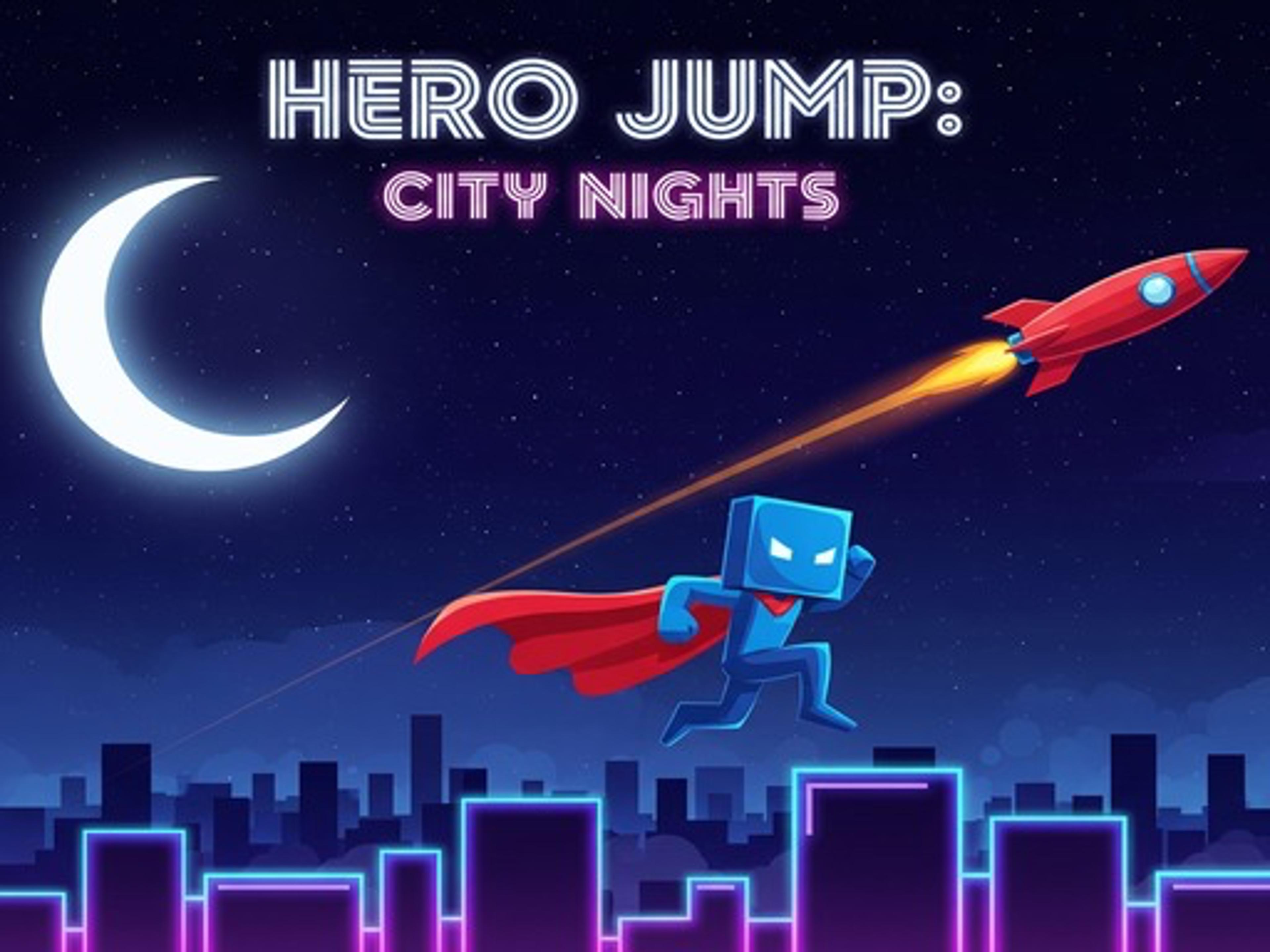 Hero Jump City Nights logo
