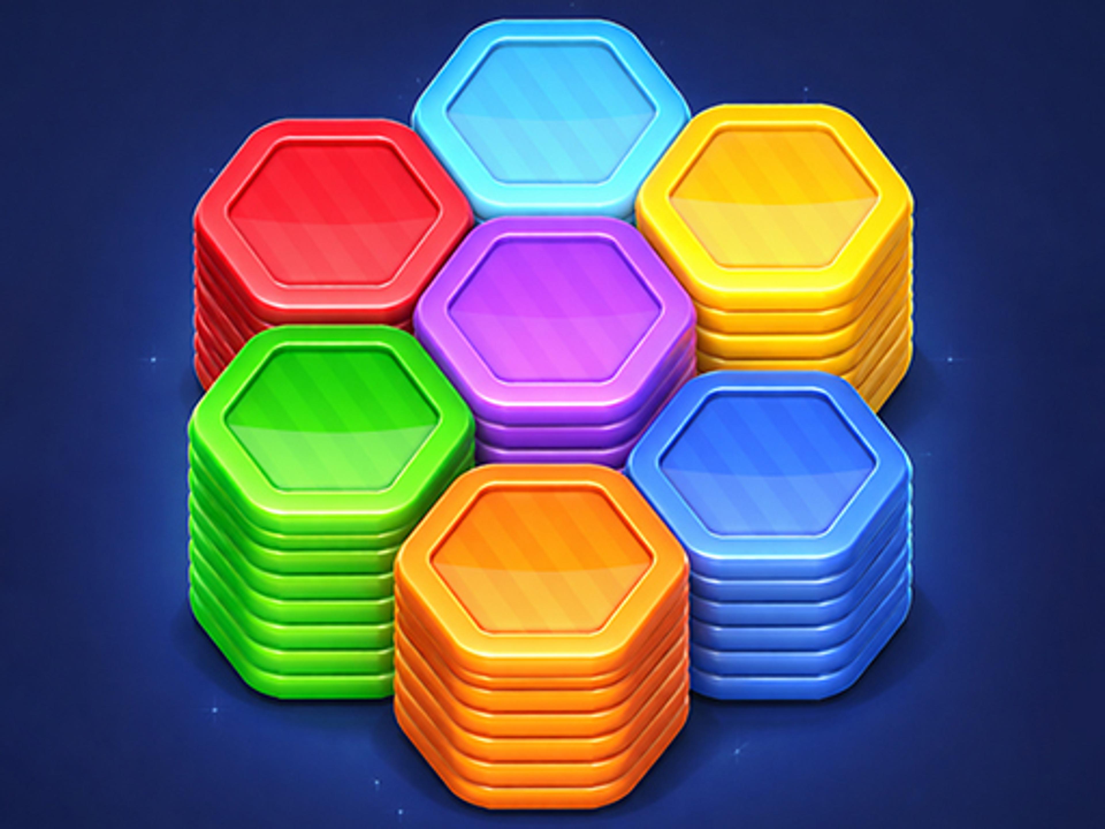Hexa Color Stack Game logo