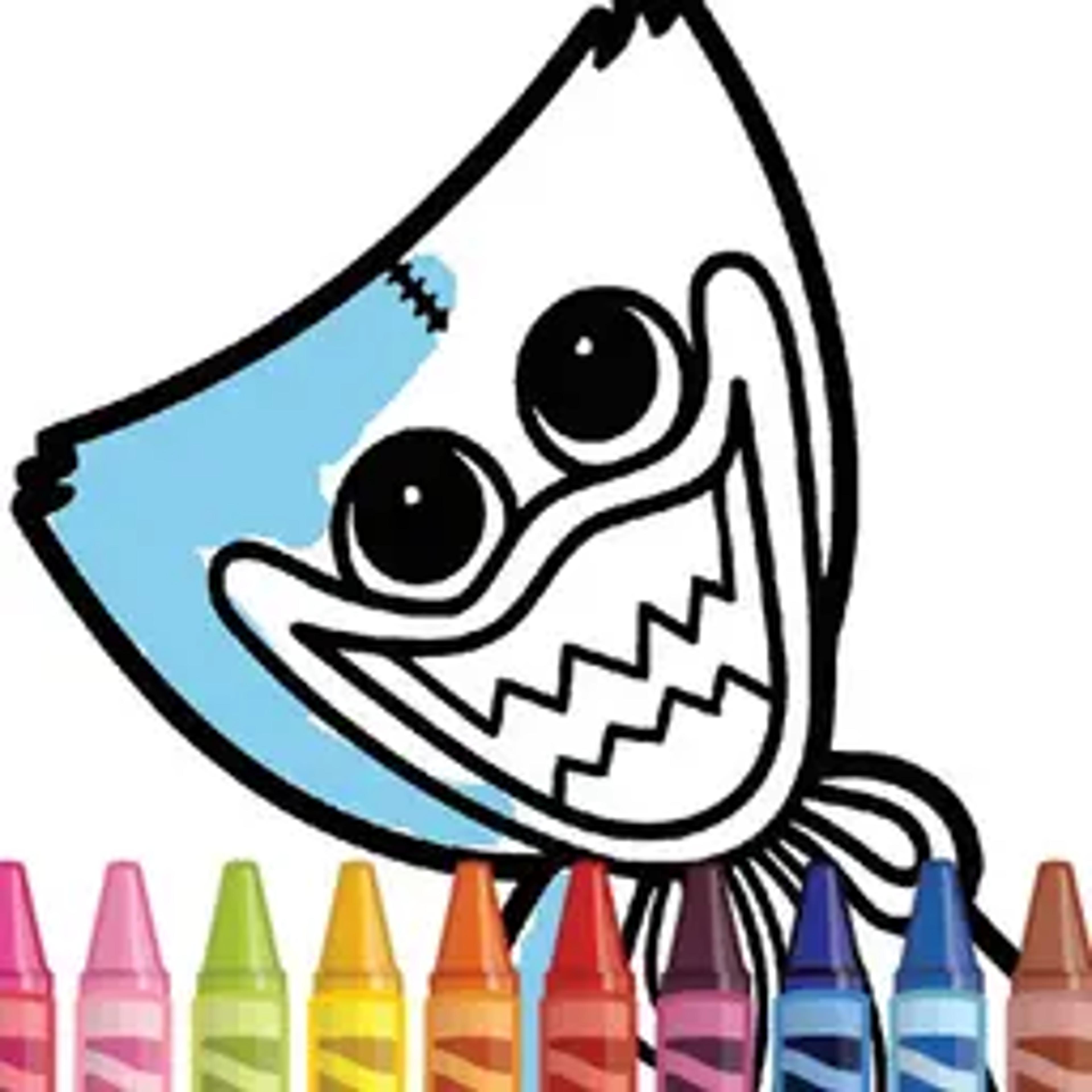 Huggy Coloring