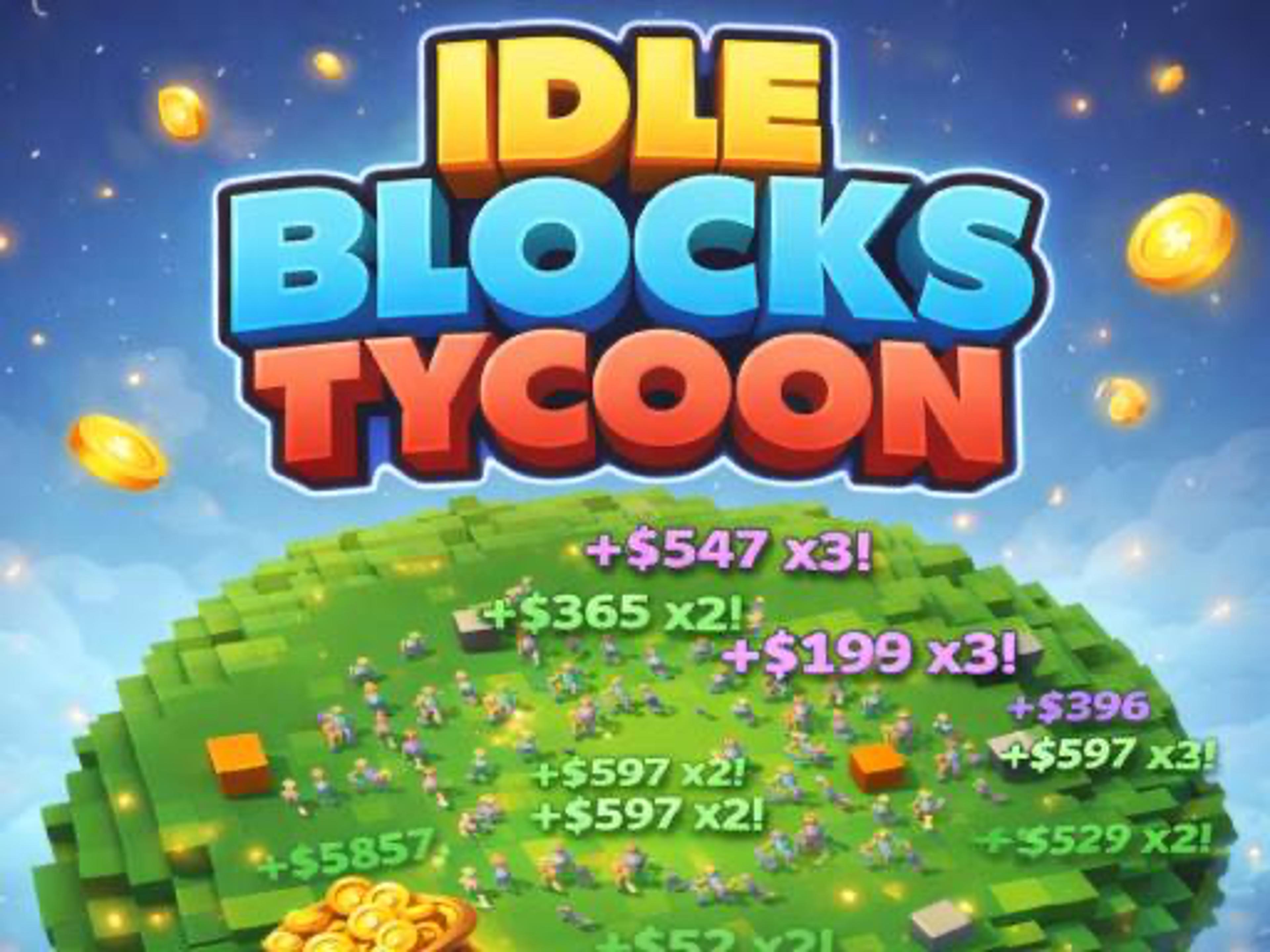 Idle Blocks Tycoon logo