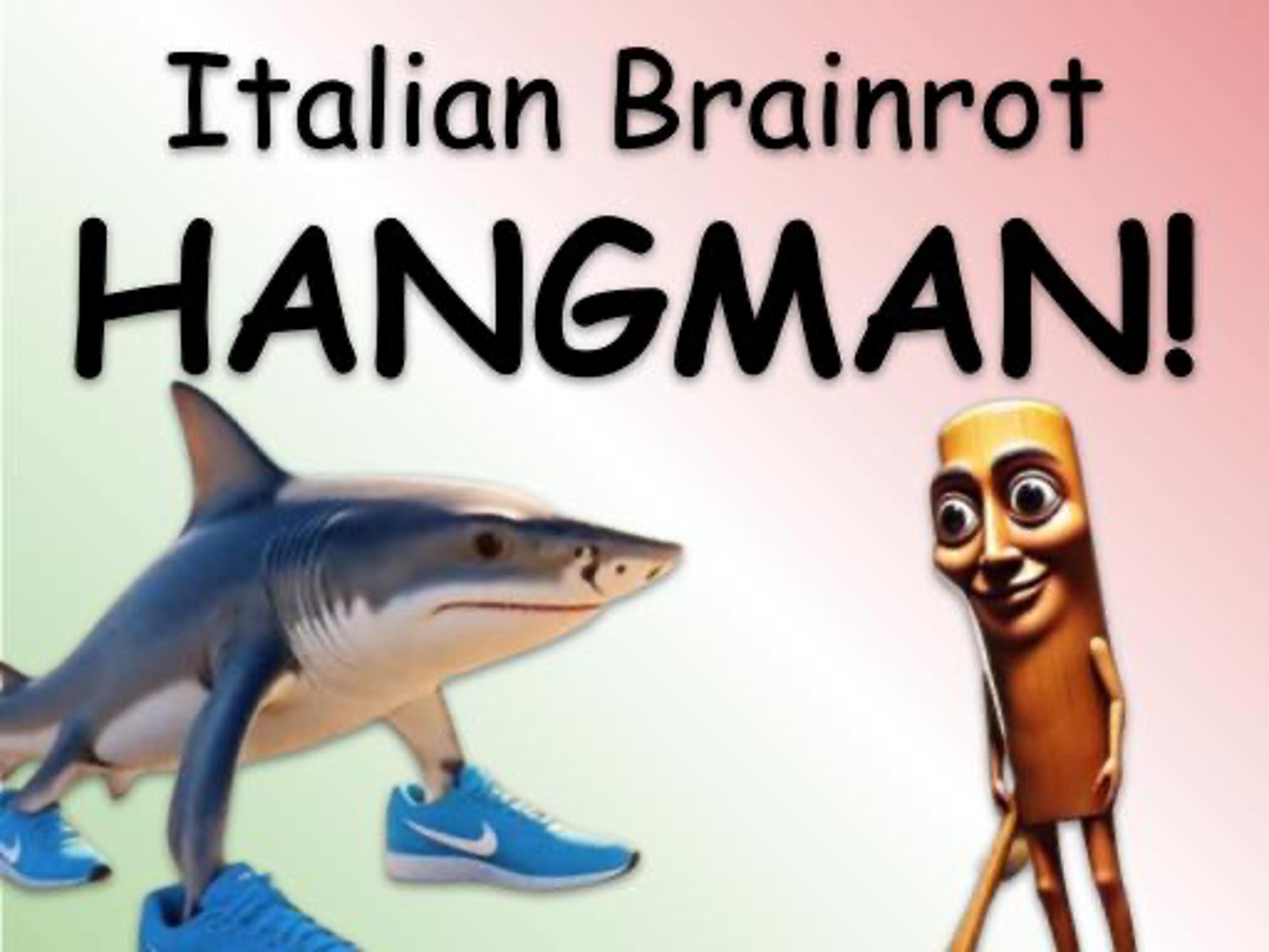 Italian Brainrot Hangman logo