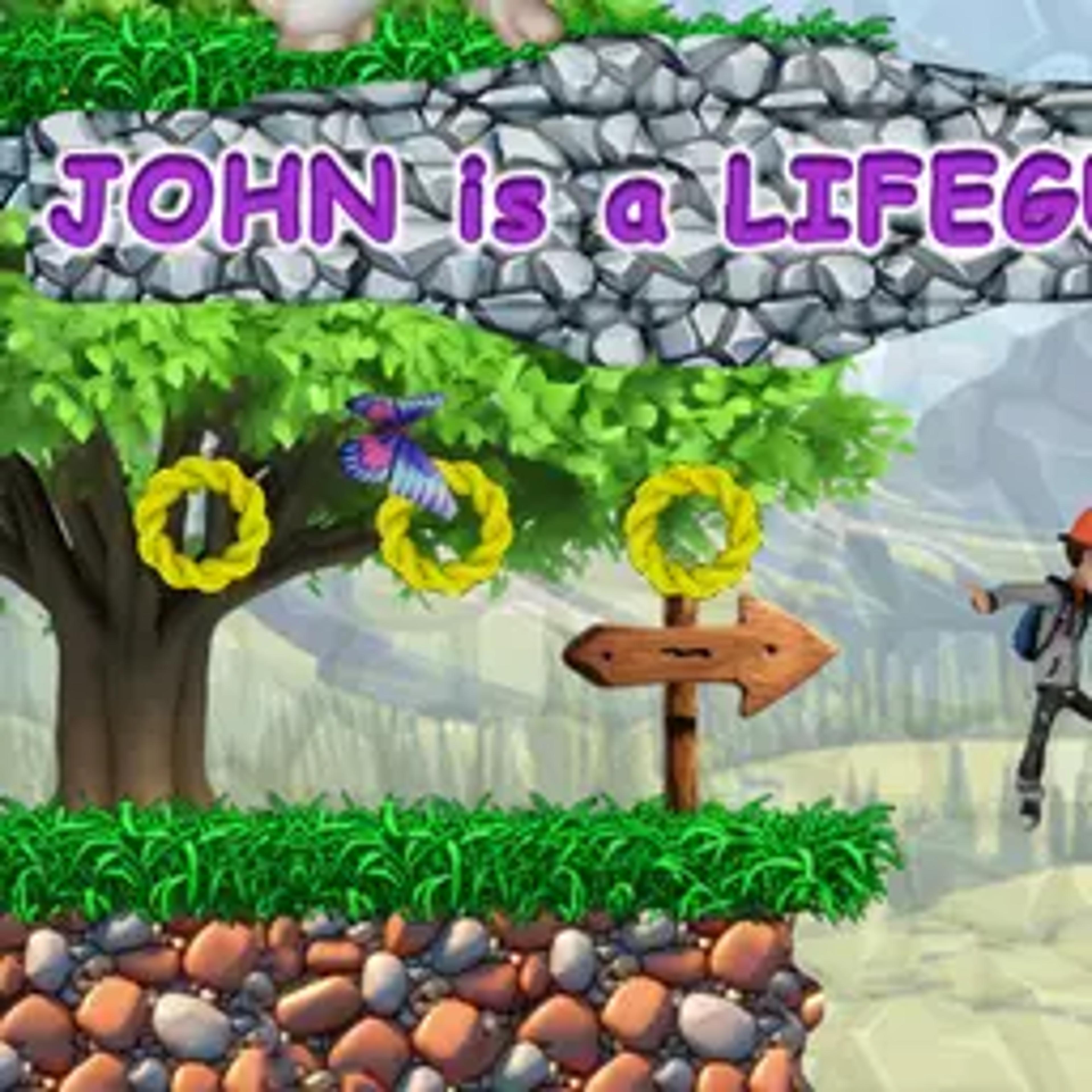 John is a lifeguard