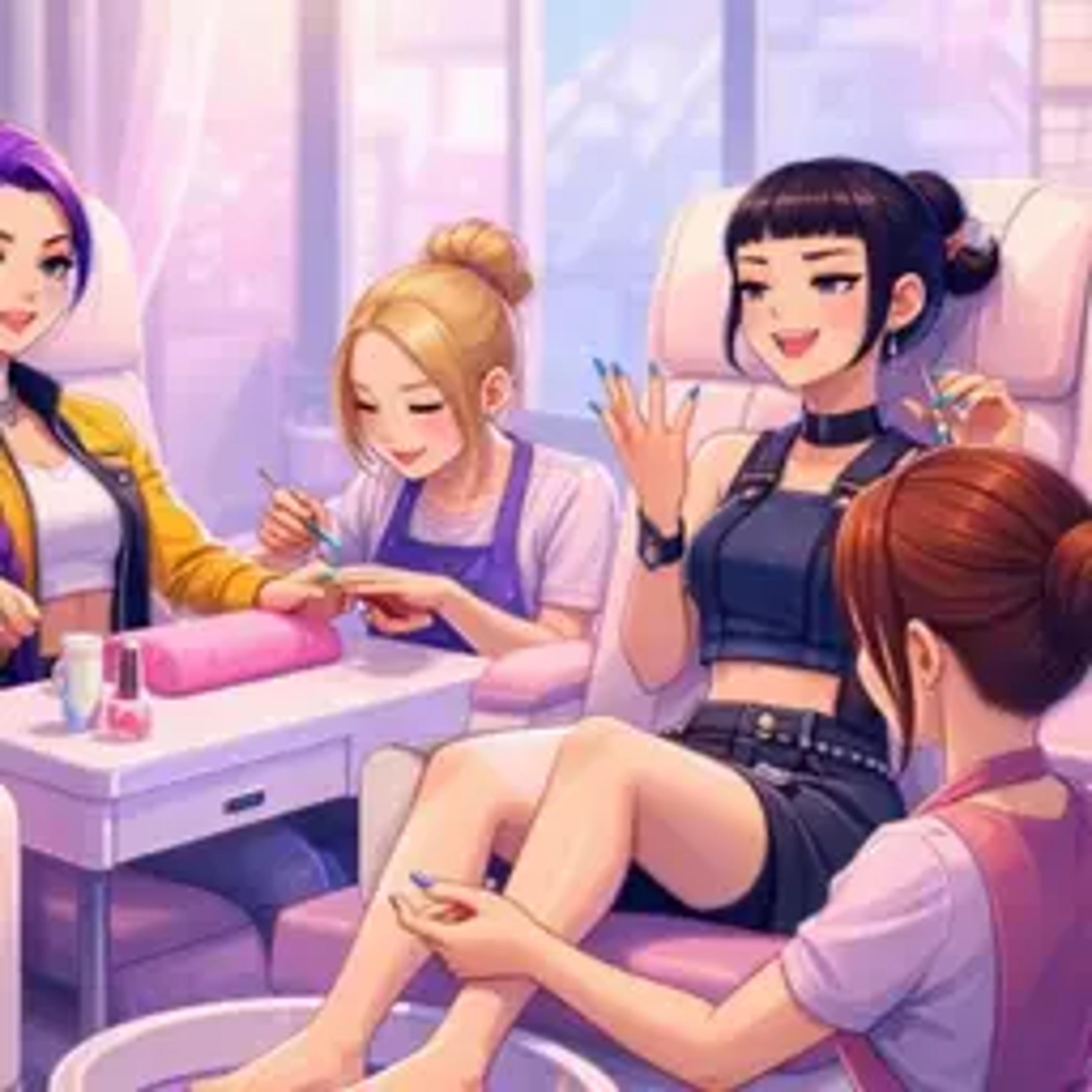 K Pop Demon Hunters Nail Studio