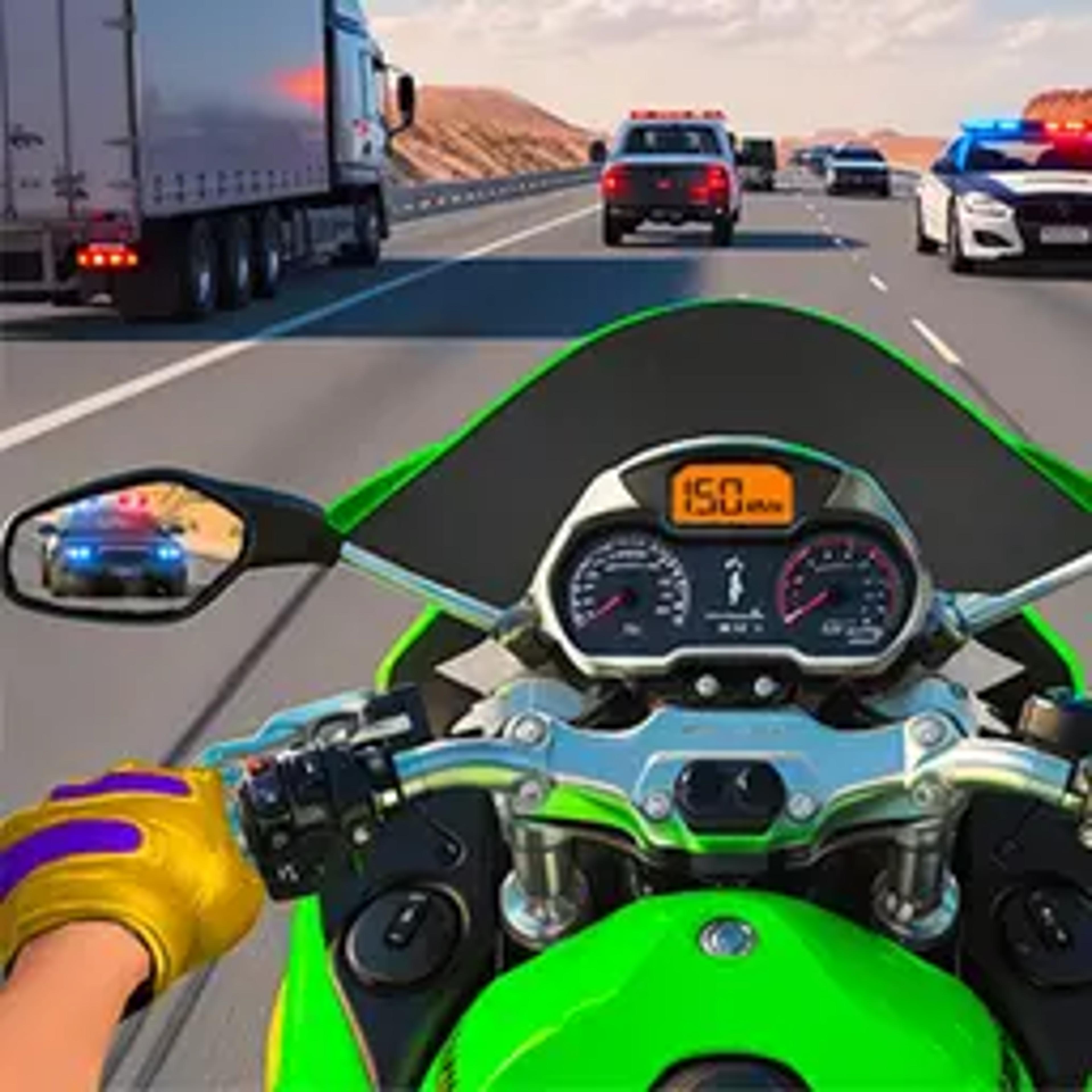 Moto Bike Highway Racing Game