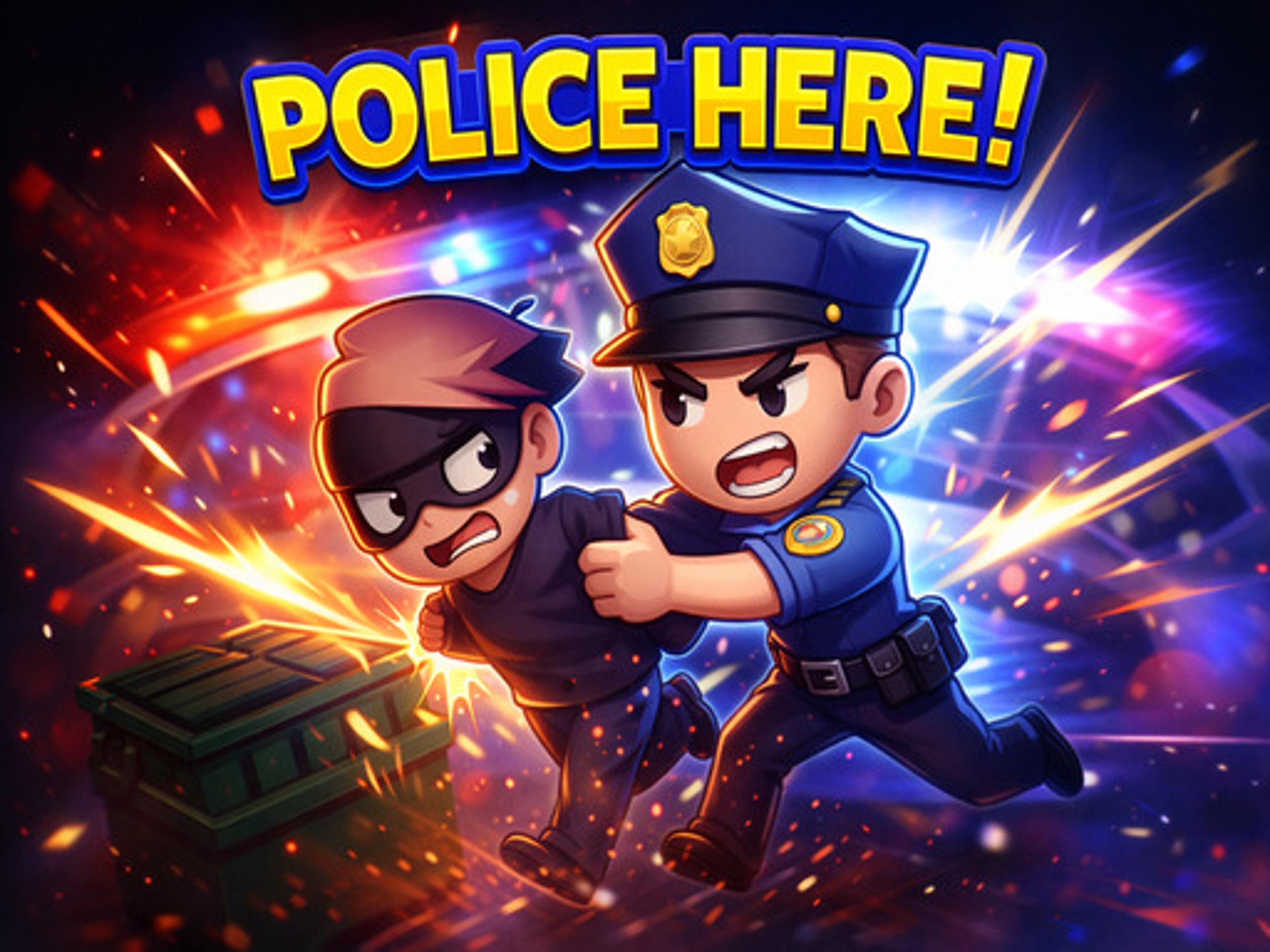 Police Here logo