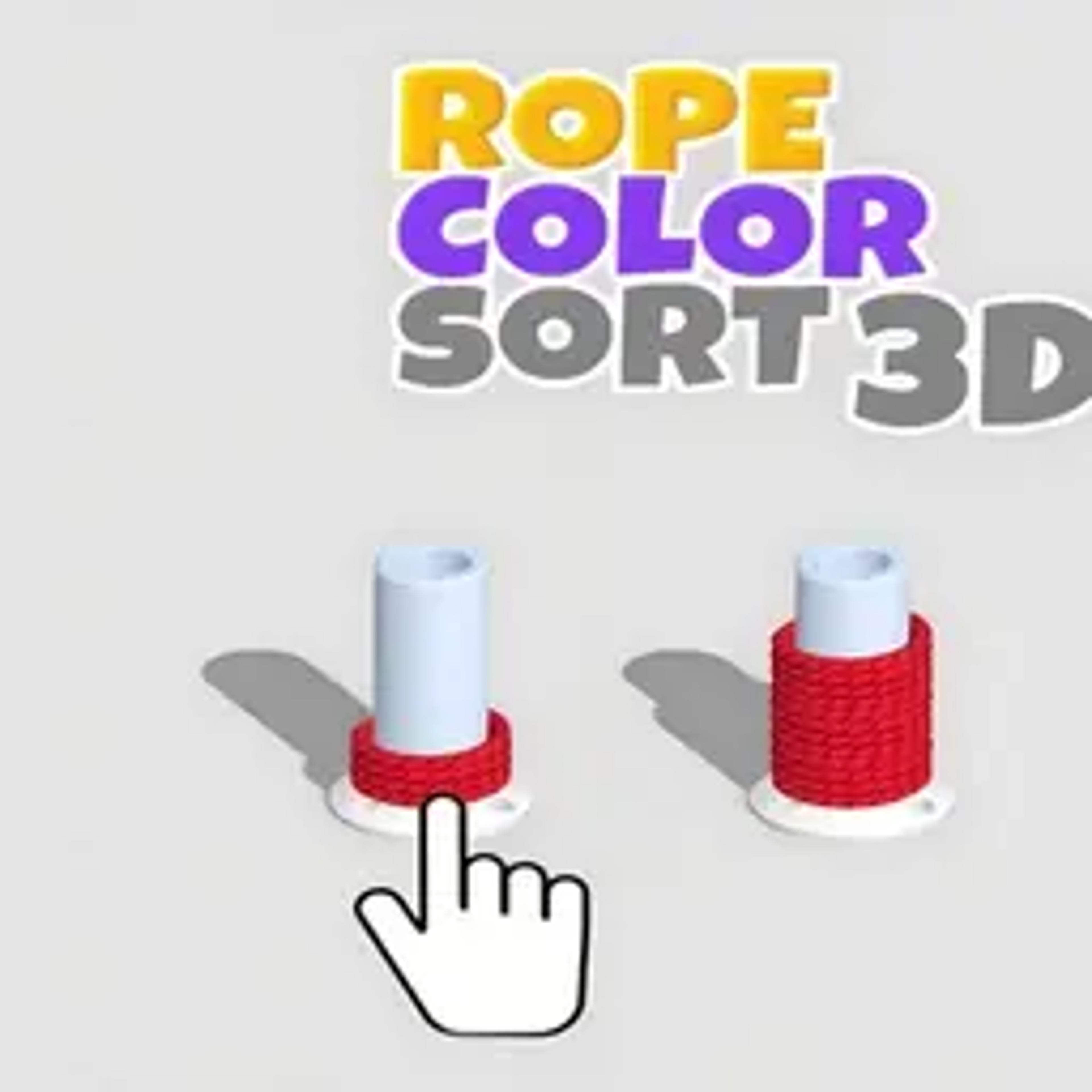 Rope Color Sort 3d