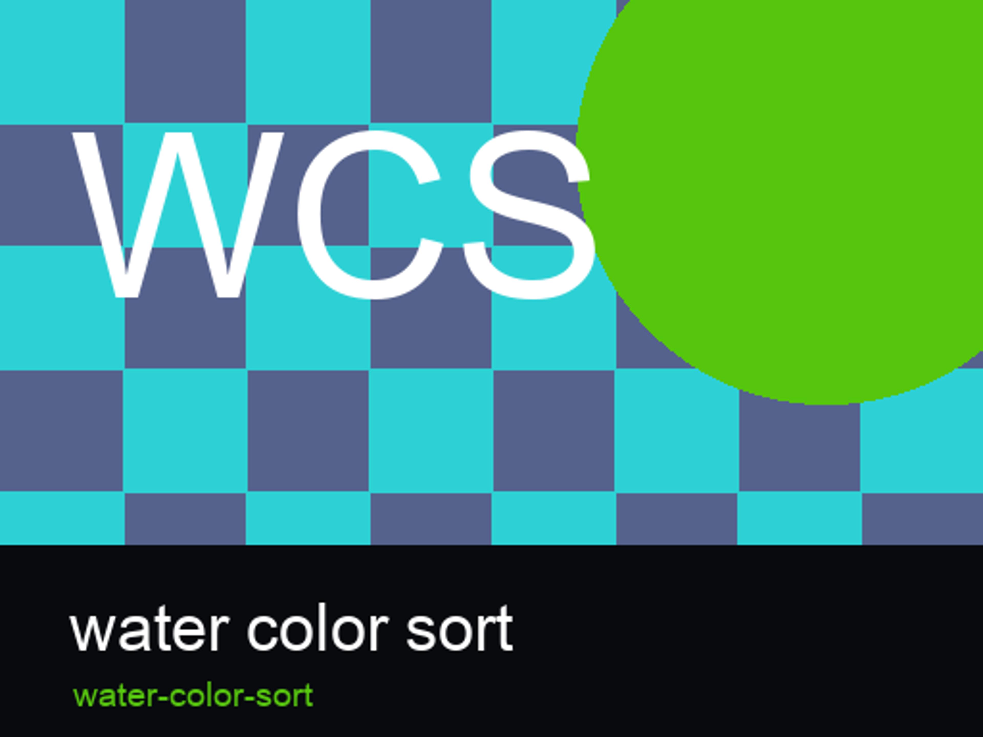 Water Color Sort logo